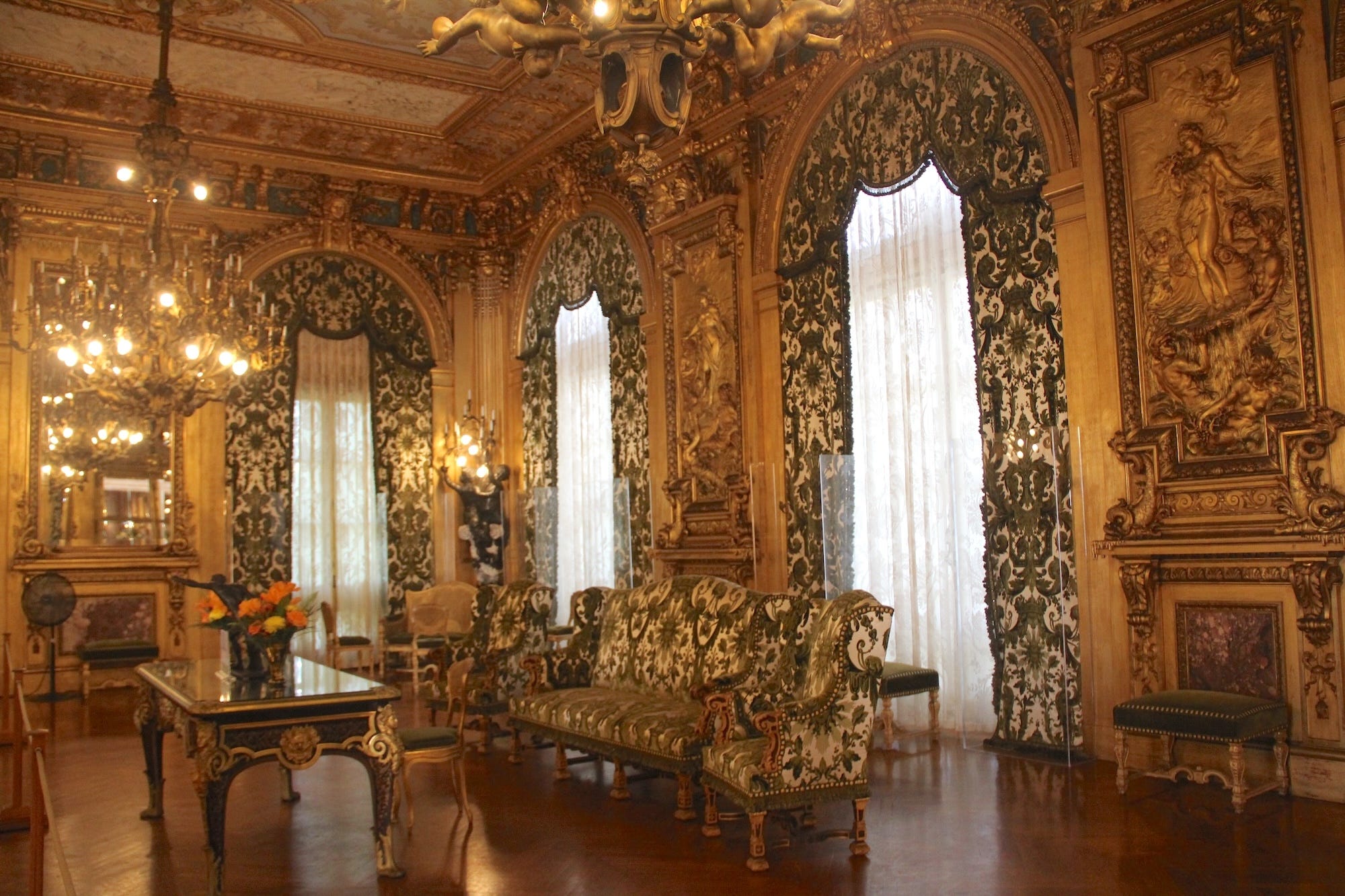 The Grand Salon at Marble House.