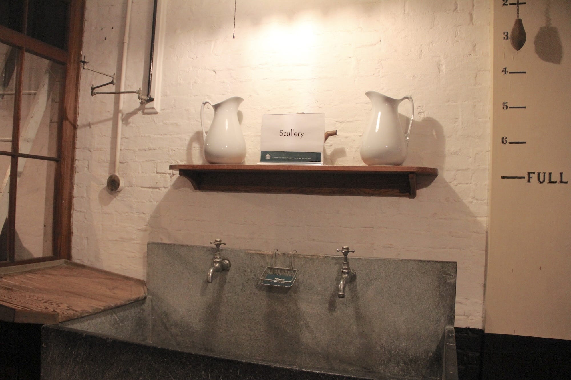 The Scullery at Marble House.