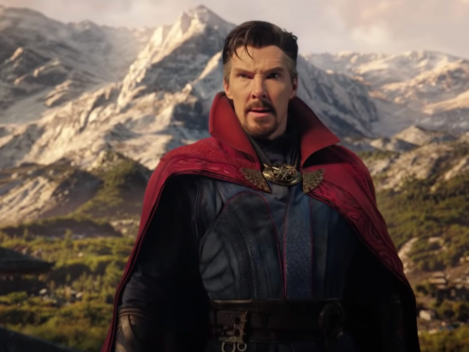 Benedict Cumberbatch as Doctor Strange in "Doctor Strange in the Multiverse of Madness."