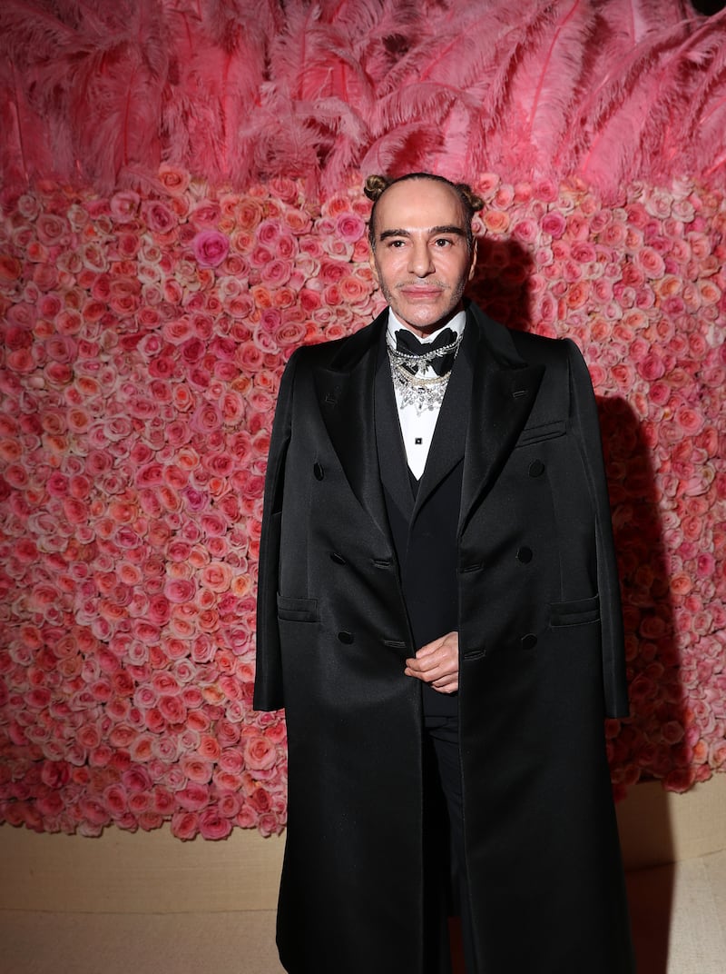 John Galliano attends The 2019 Met Gala Celebrating Camp: Notes on Fashion at Metropolitan Museum of Art on May 06, 2019 in New York City.