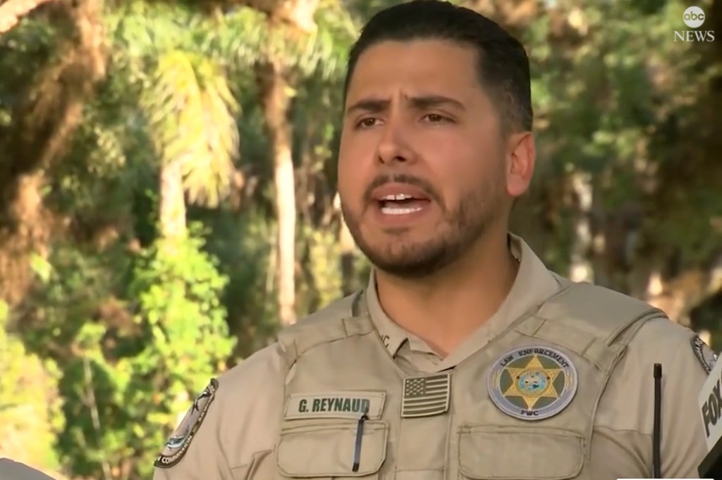 FWC Officer George Reynaud.
