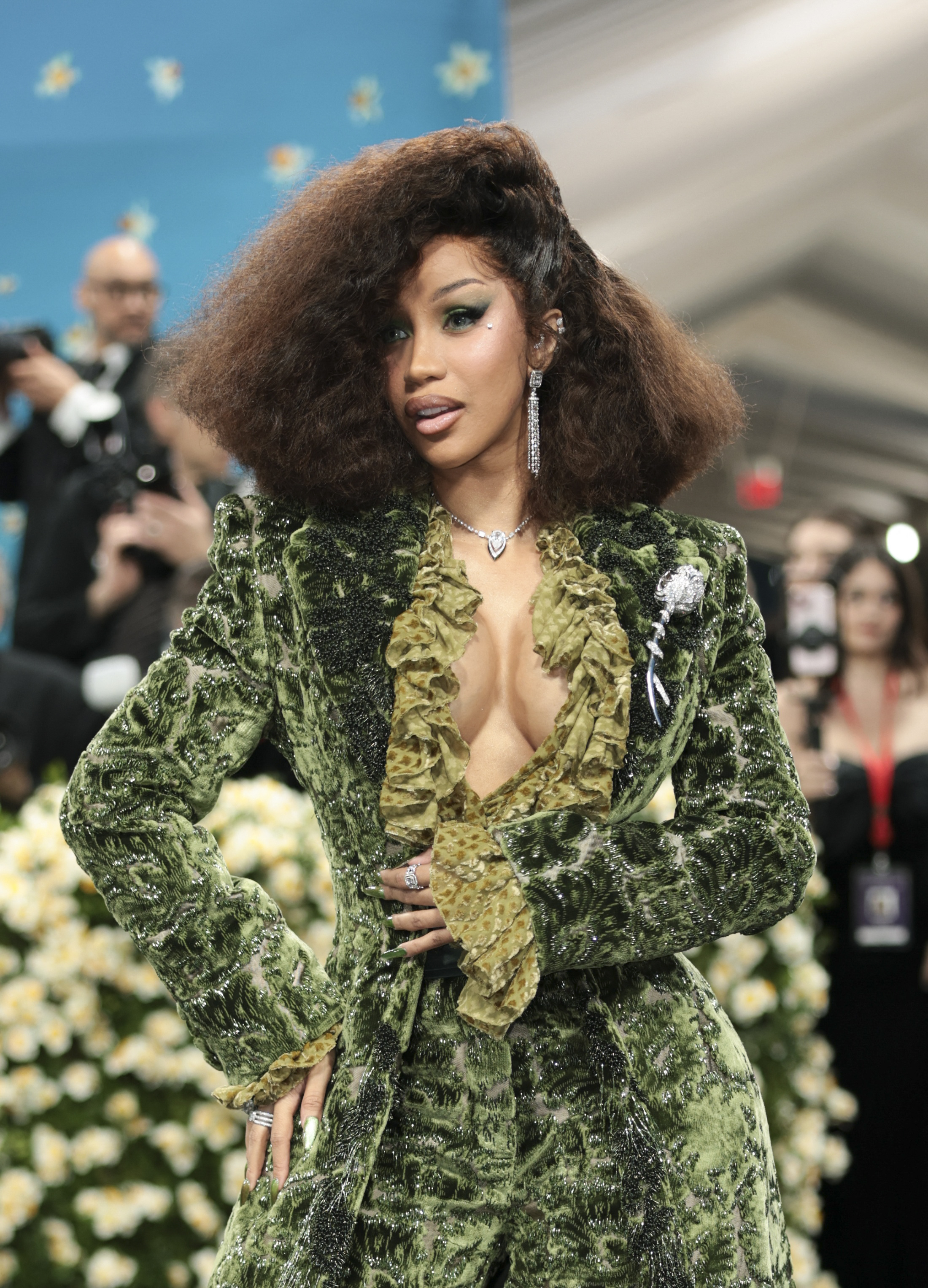 Cardi B at the 2025 Met Gala