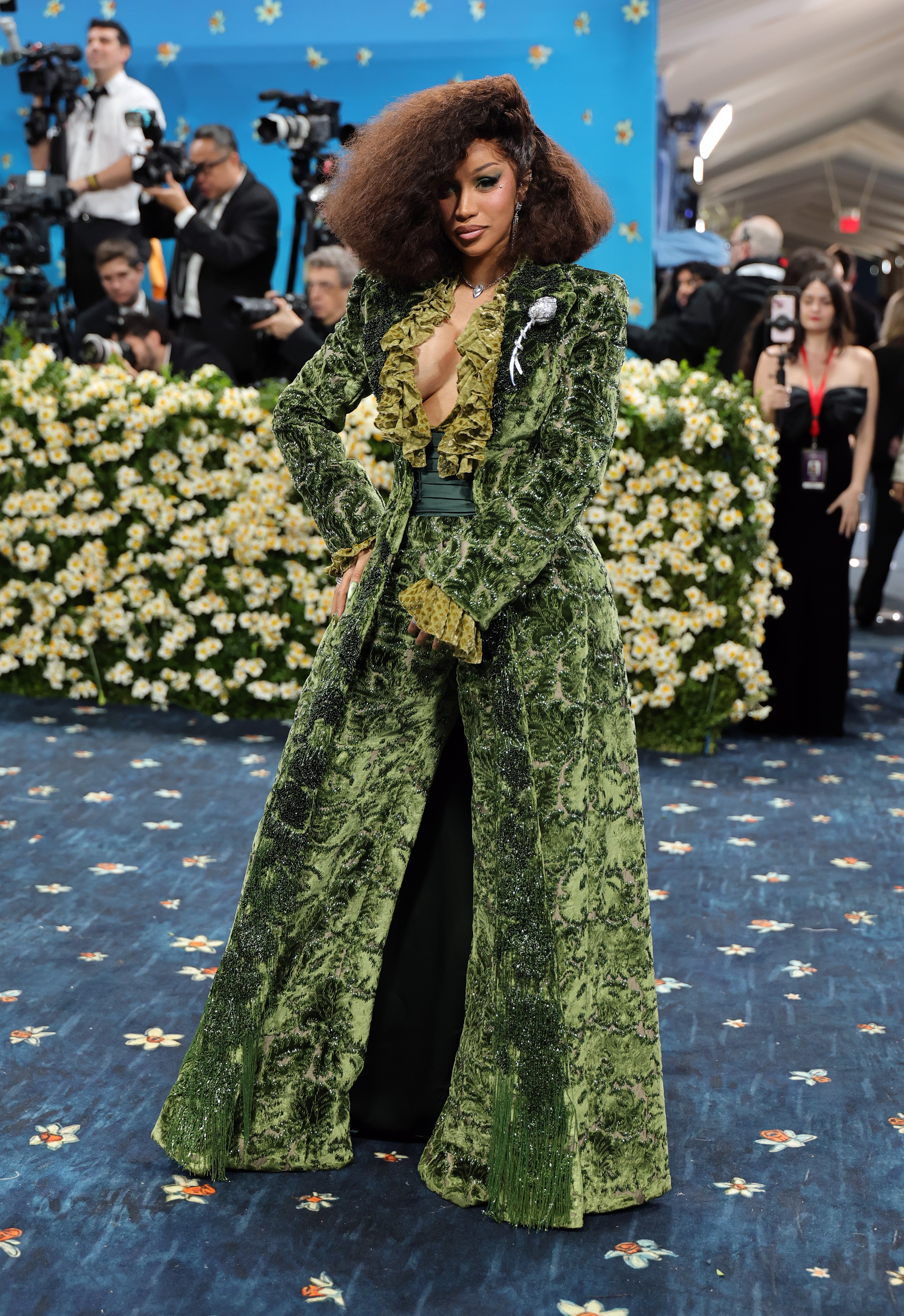 Cardi B at the 2025 Met Gala