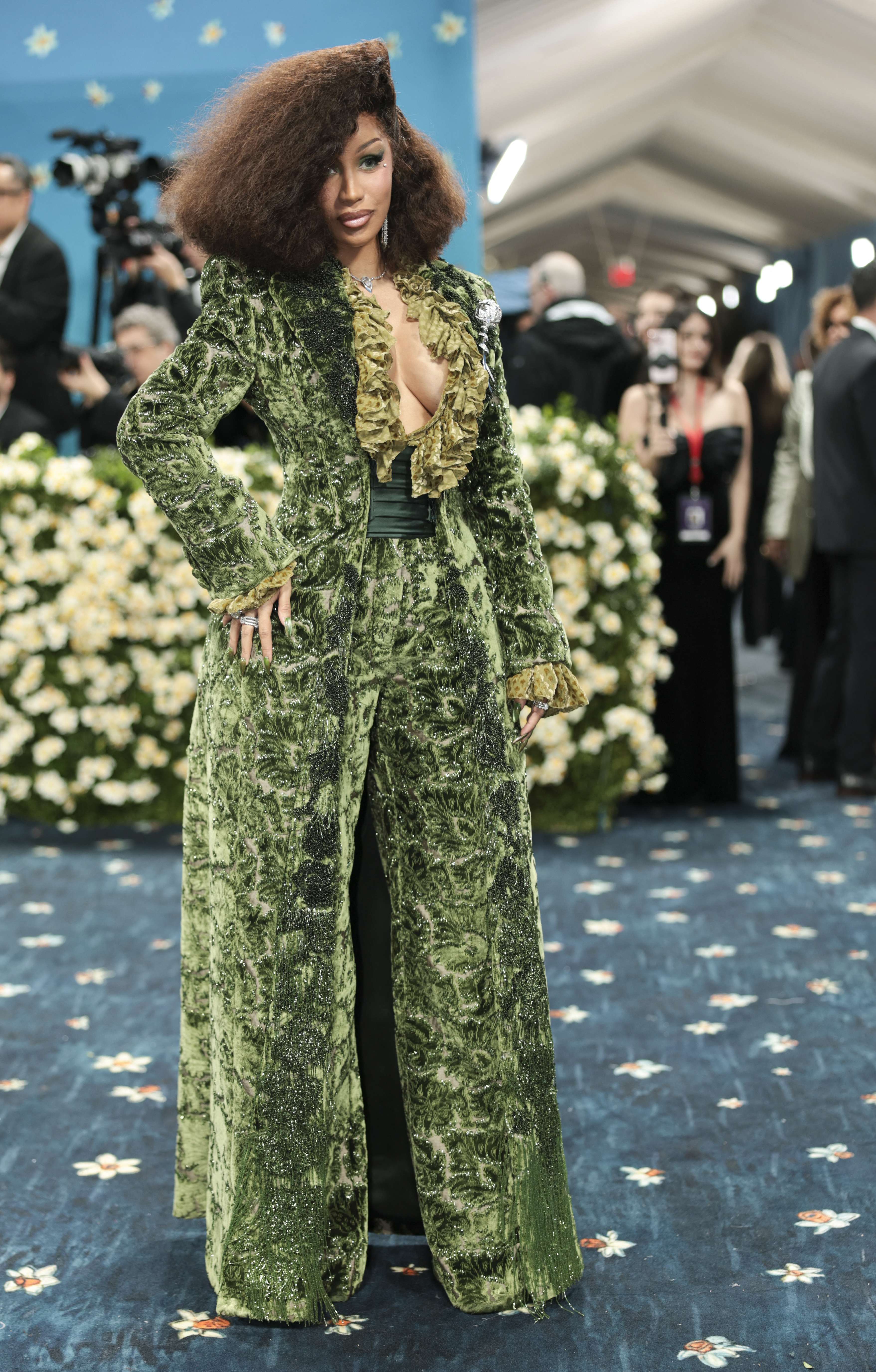 Cardi B at the 2025 Met Gala