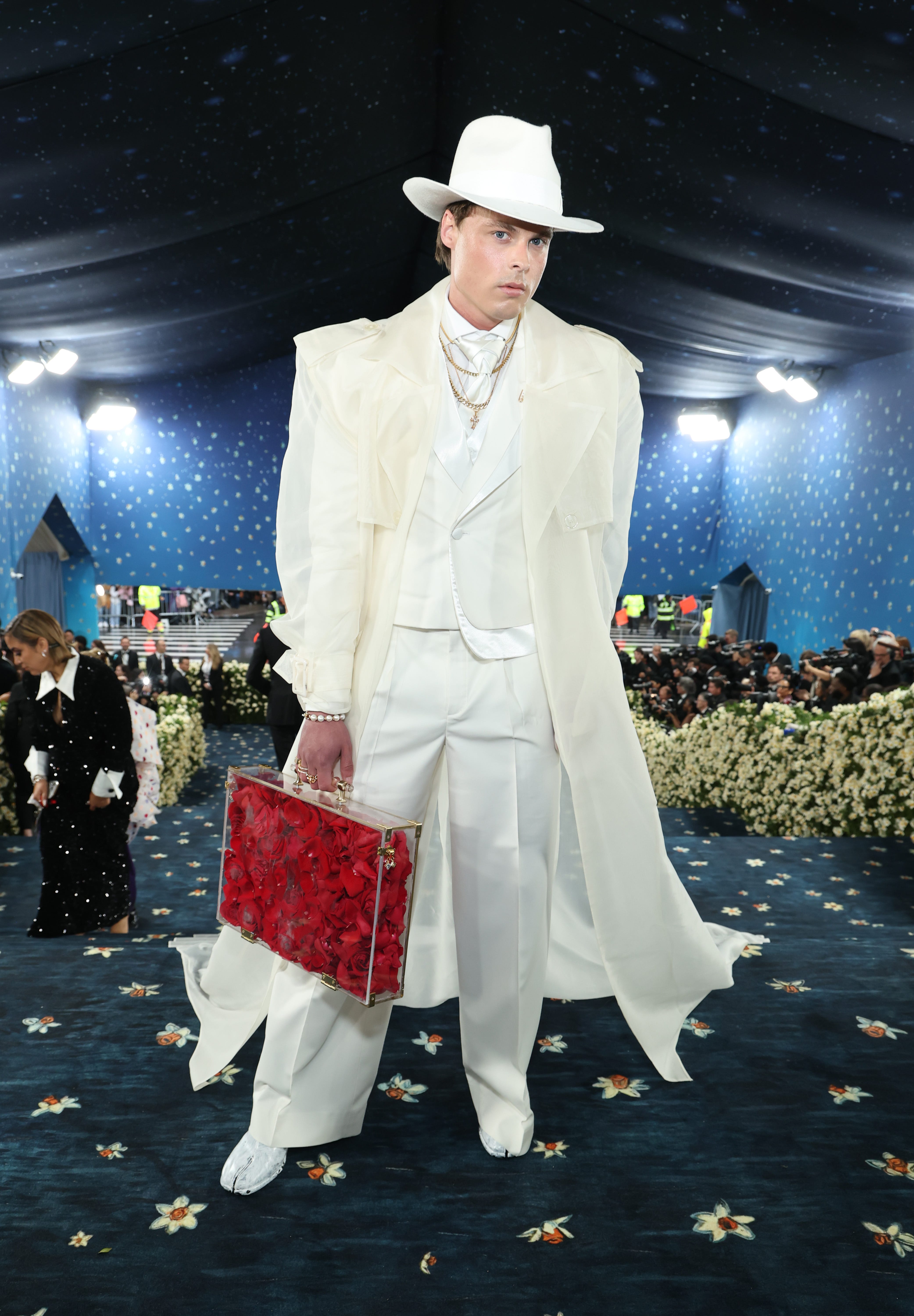 Gustav Magnar Witzoe attends the 2025 Met Gala Celebrating "Superfine: Tailoring Black Style" at Metropolitan Museum of Art on May 05, 2025 in New York City.