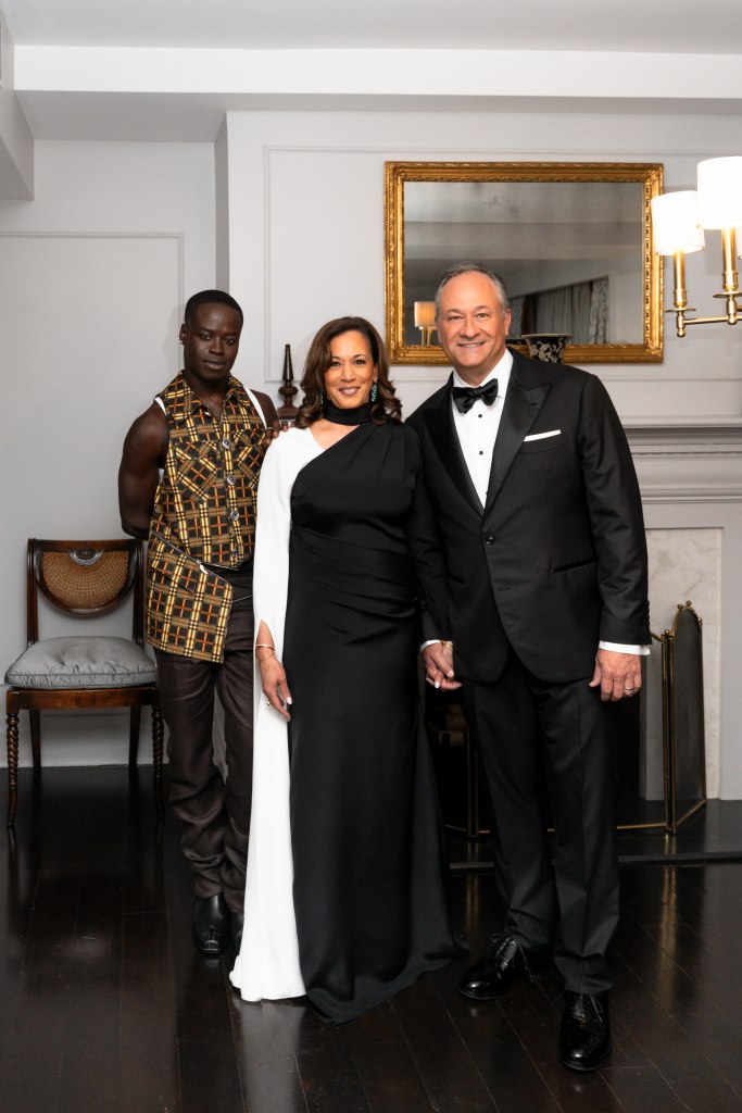 Kamala Harris and doug emhoff met gala 2025