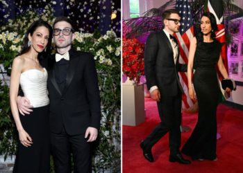 Conservatives mock Dem rhetoric about ‘oligarchy’ as NYC living room pic of Alex Soros and Abedin goes viral