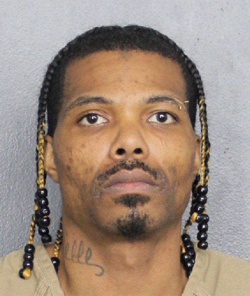 Rickey White being arrested by U.S. Marshals in Hollywood, Florida in connection to Adan Manzano's death in Kenner hotel room