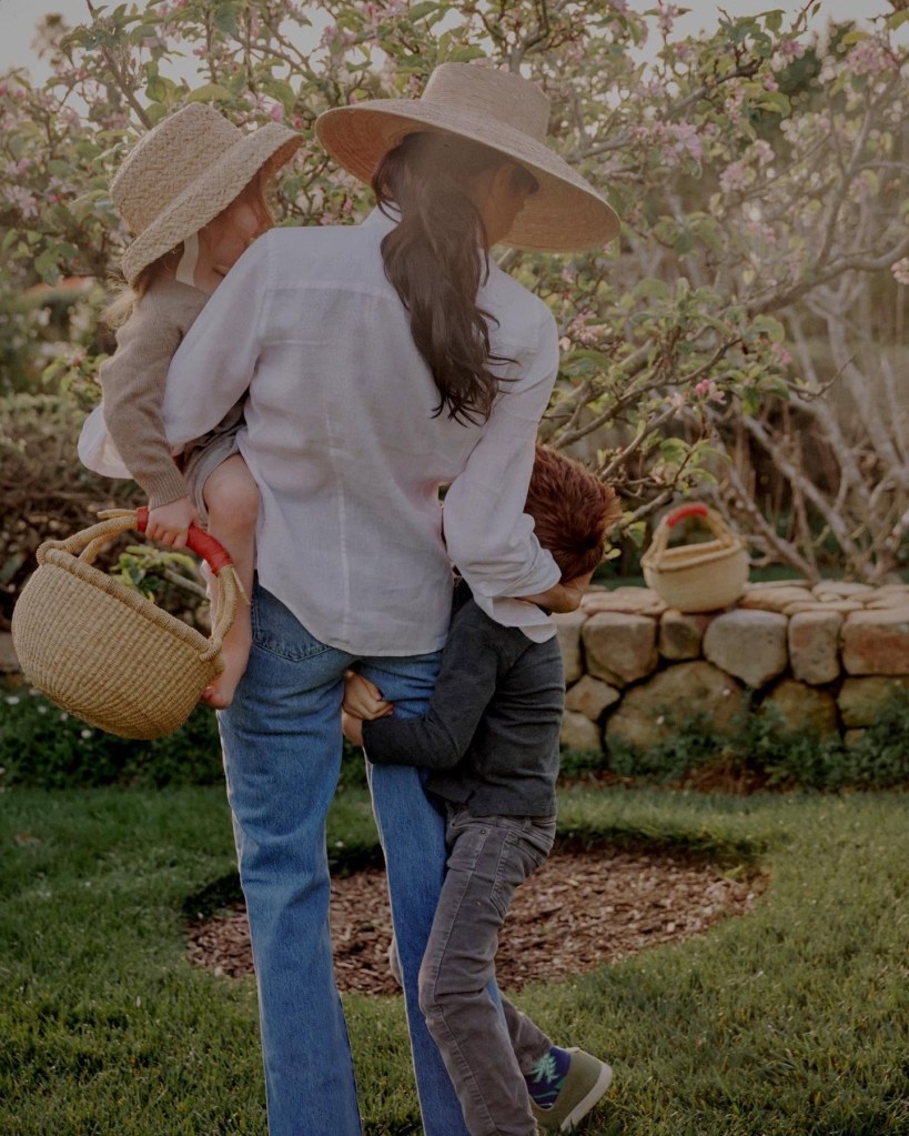 Meghan Markle and kids via Instagram in March 2025