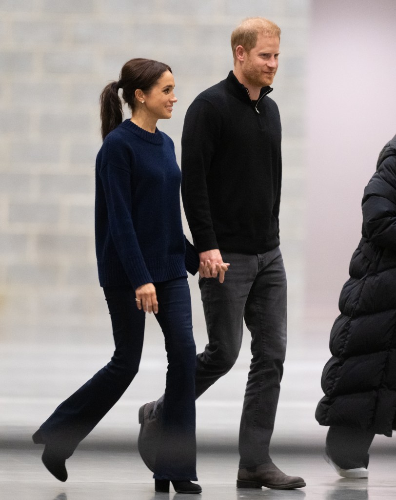 Meghan Markle and Prince Harry in February 2025 at Invictus Games