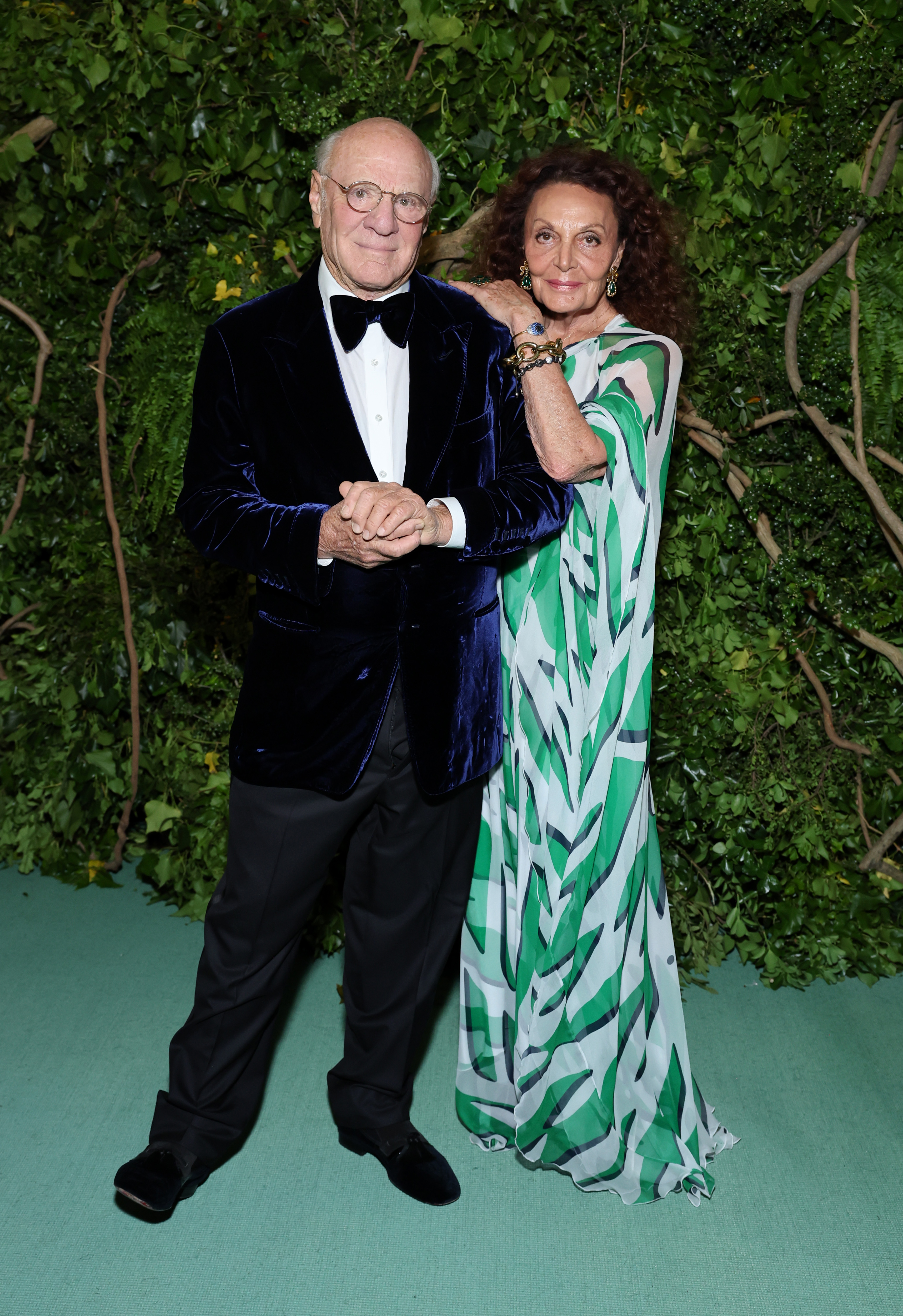 Barry Diller and Diane Von Furstenburg.