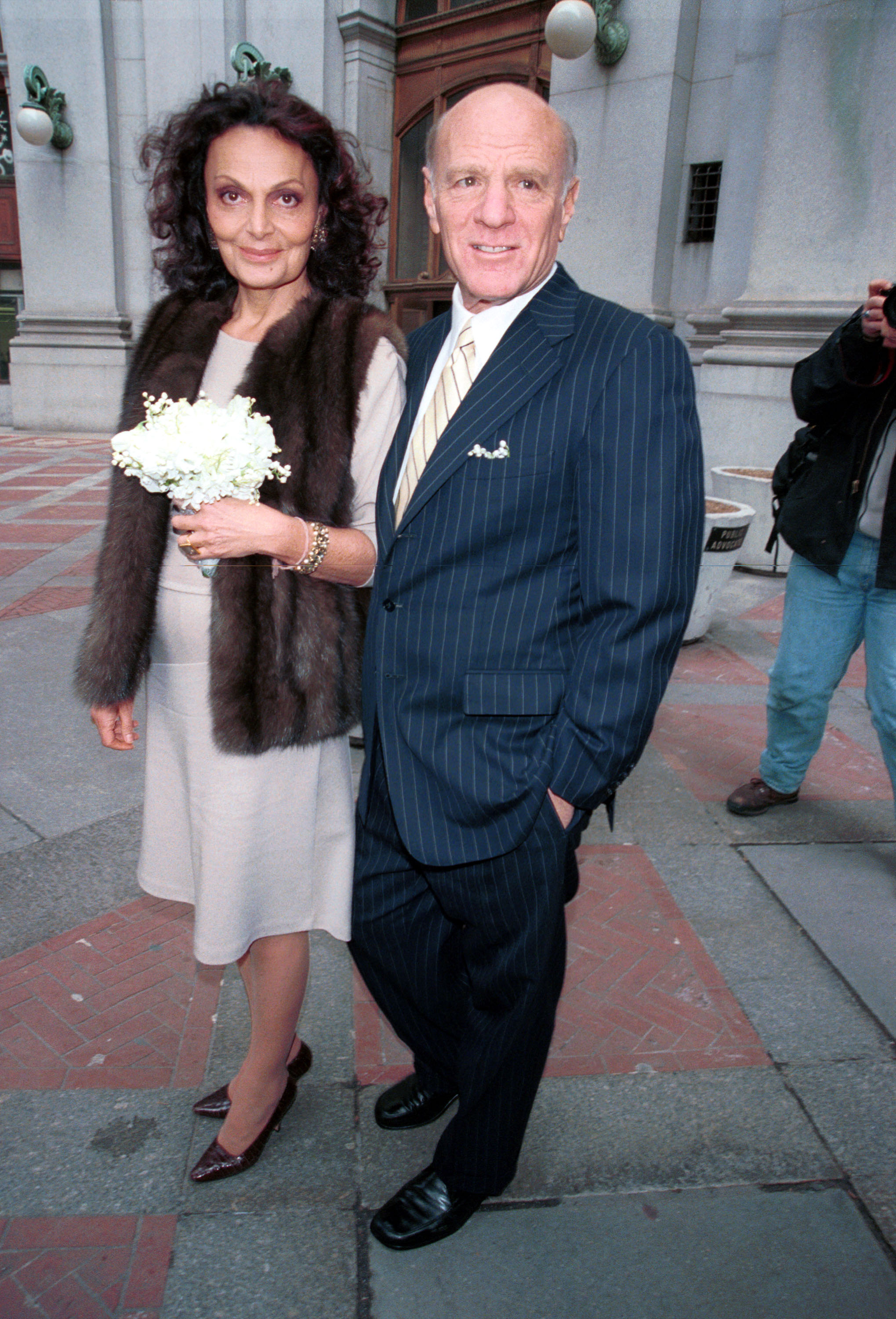 Barry Diller and Diane Von Furstenburg.