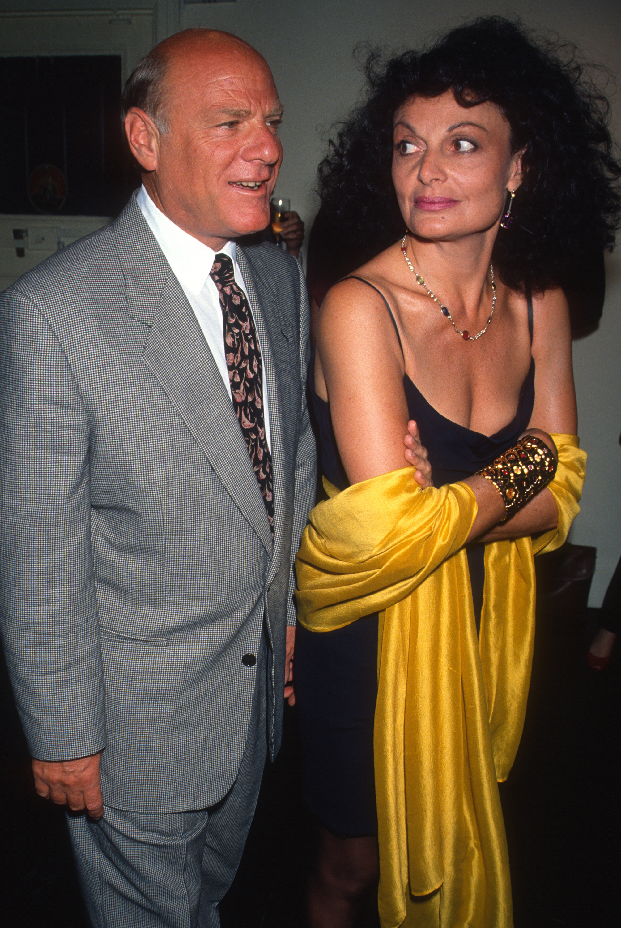 Barry Diller and Diane Von Furstenburg.