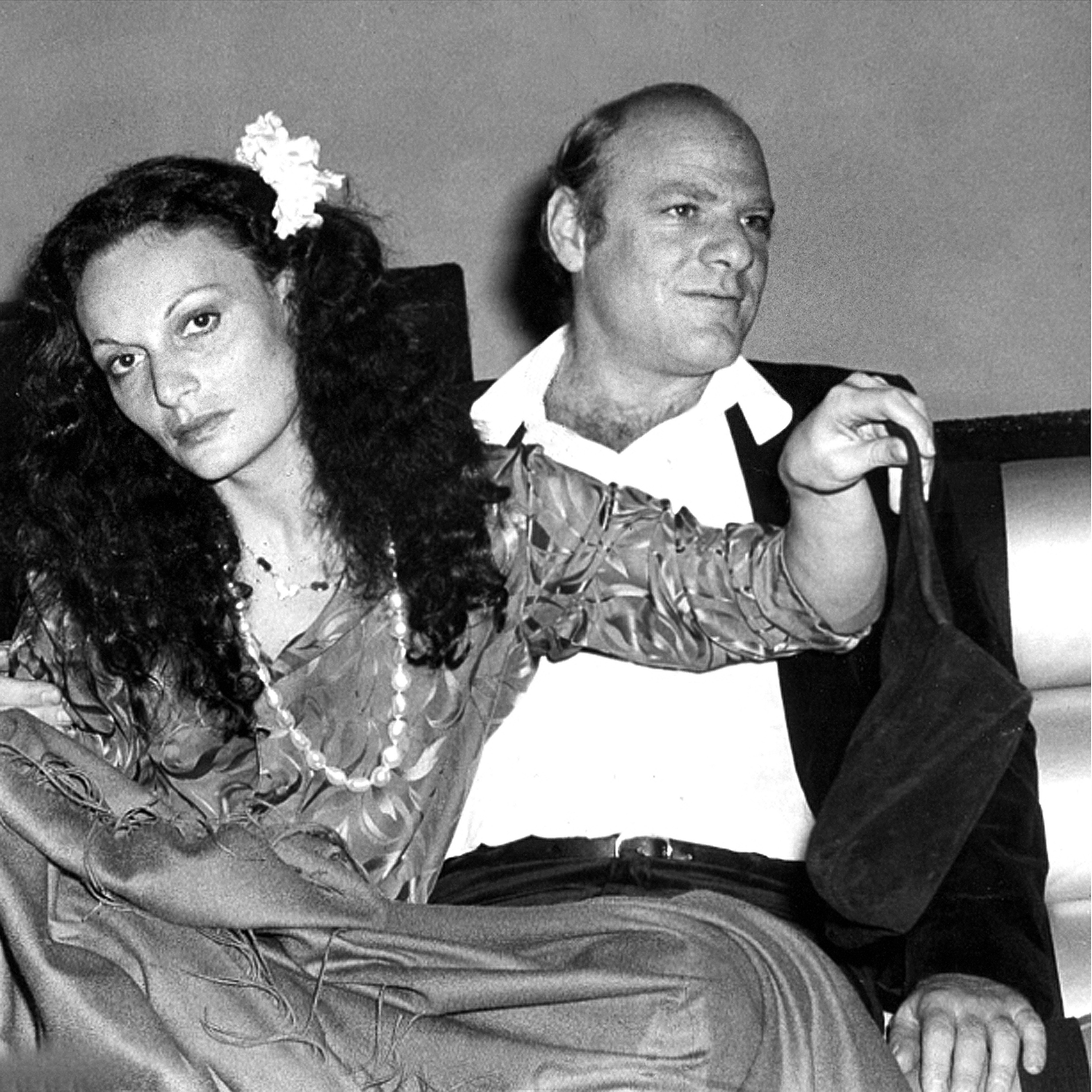 Barry Diller and Diane Von Furstenburg.