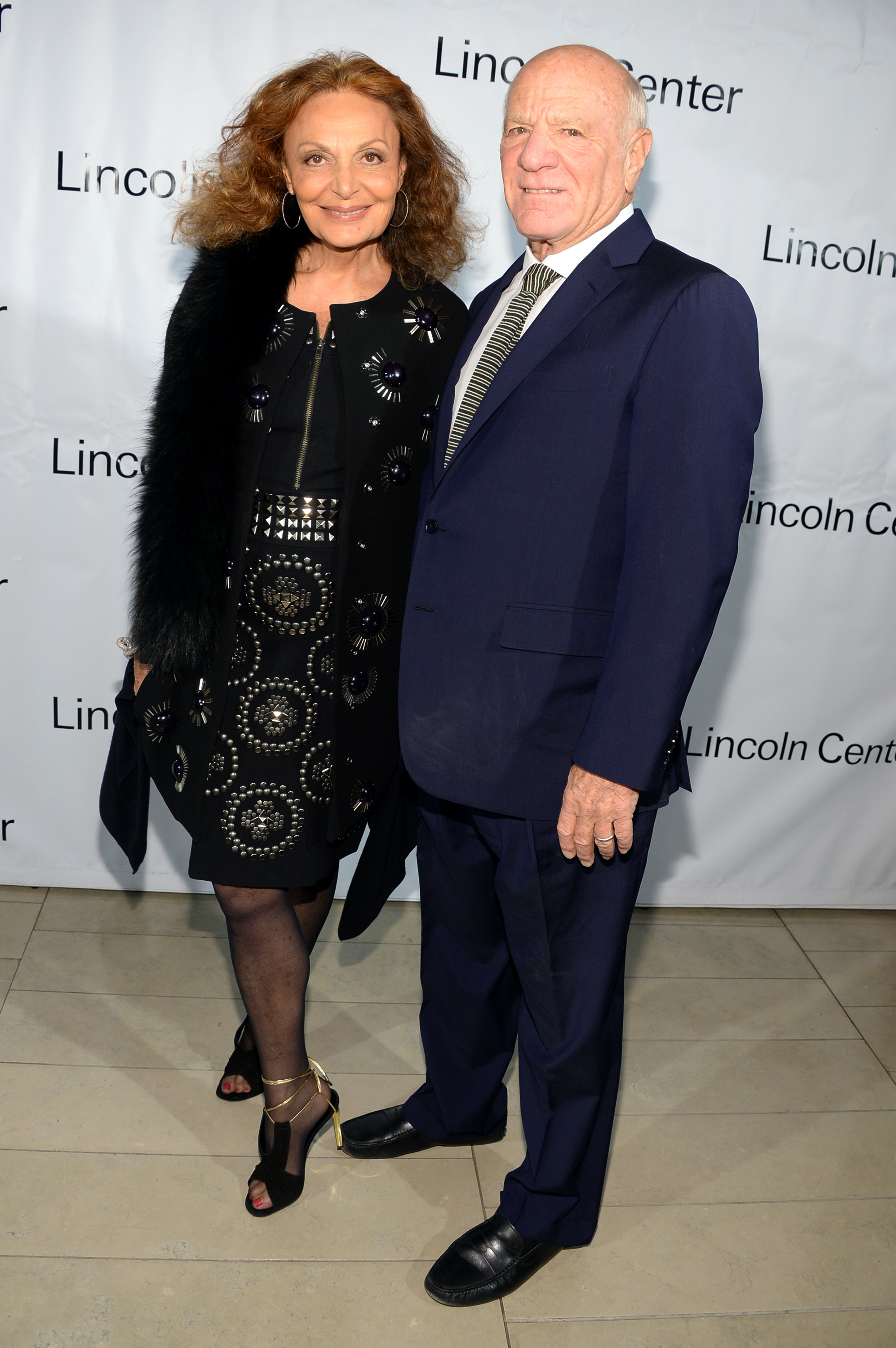 Barry Diller and Diane von Furstenburg.