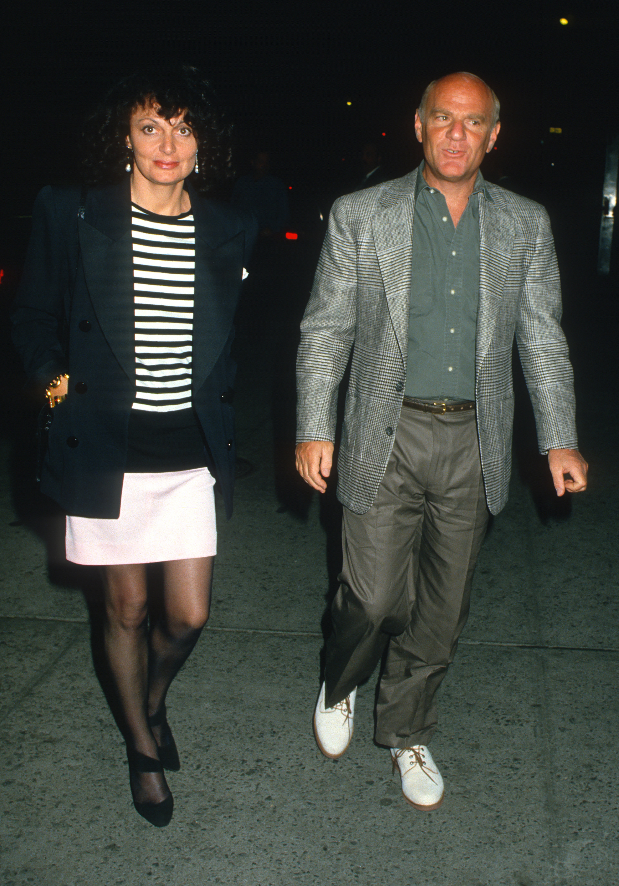 Barry Diller and Diane Von Furstenburg.