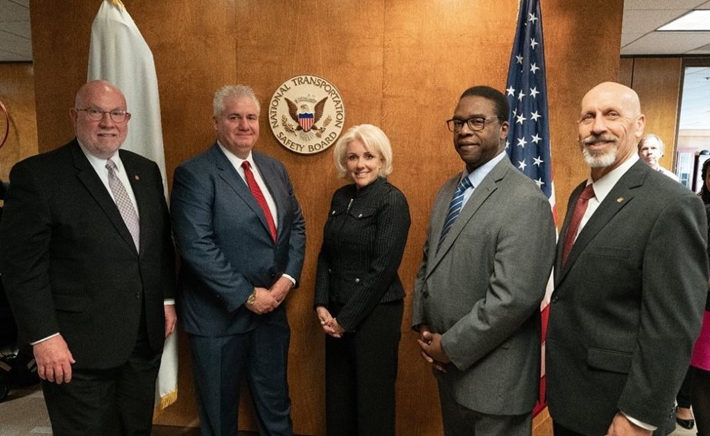 Pictured: Members of the NTSB board.