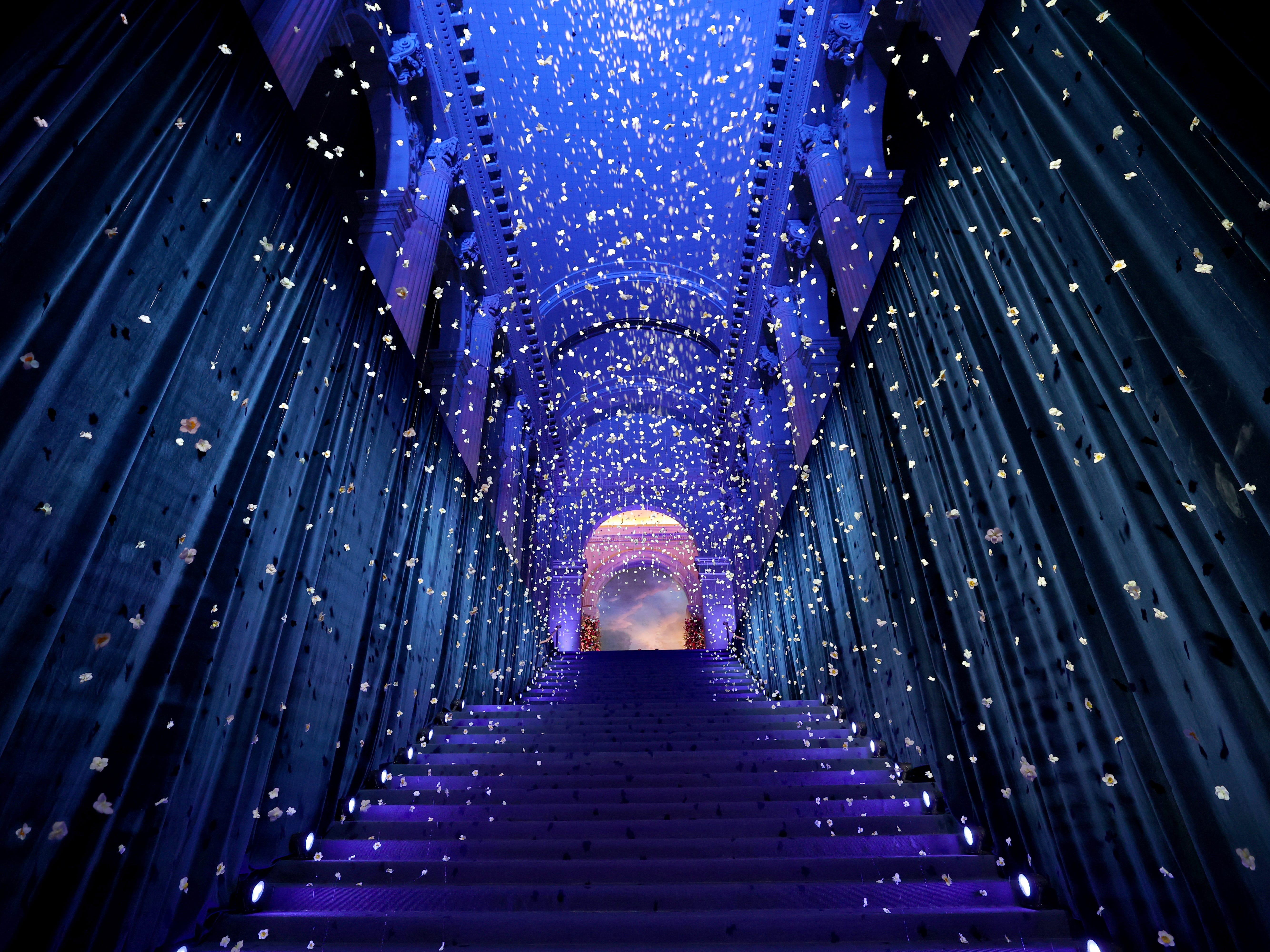 The entrance to the 2025 Met Gala.