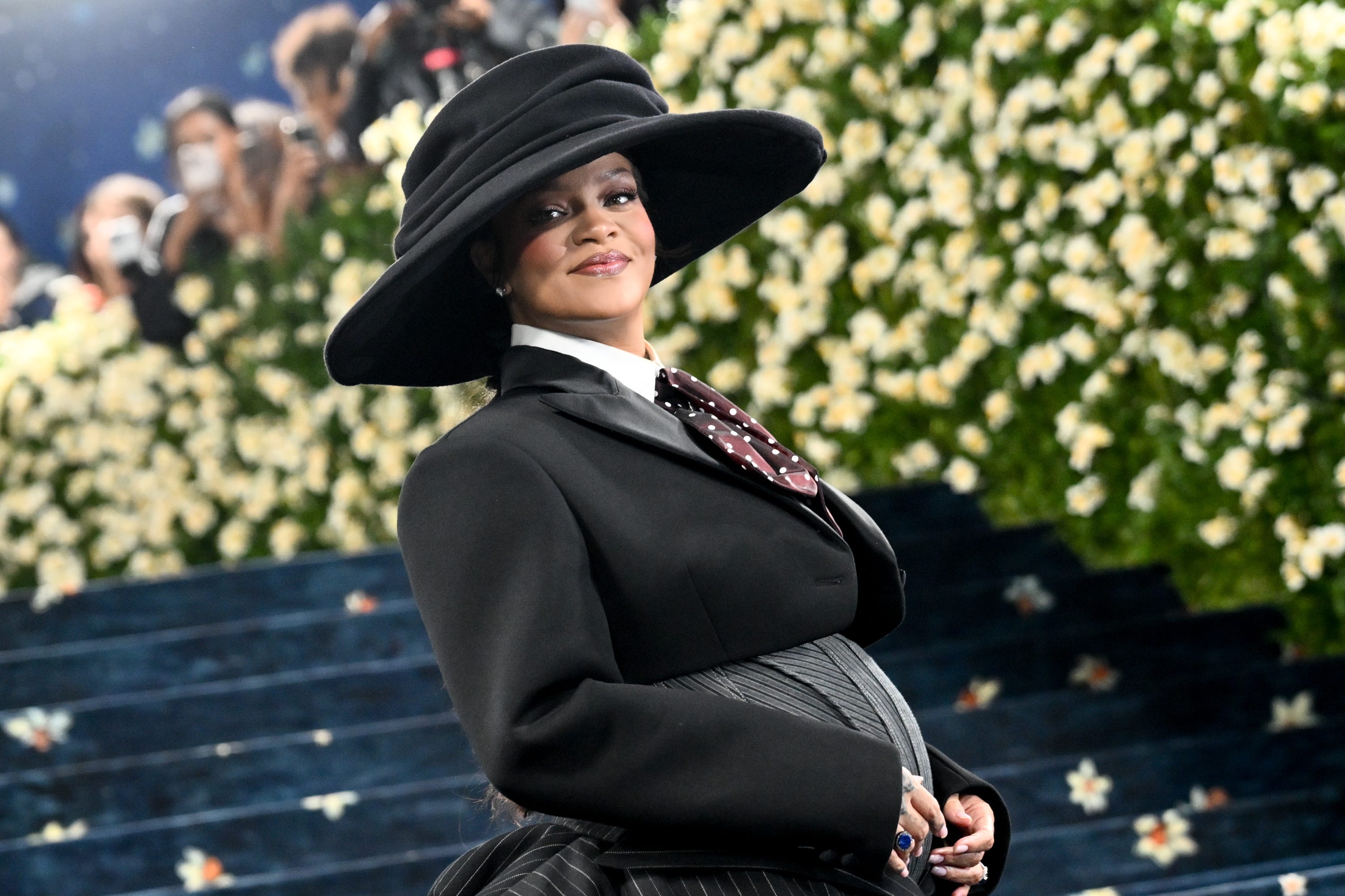 Rihanna at the 2025 Met Gala.