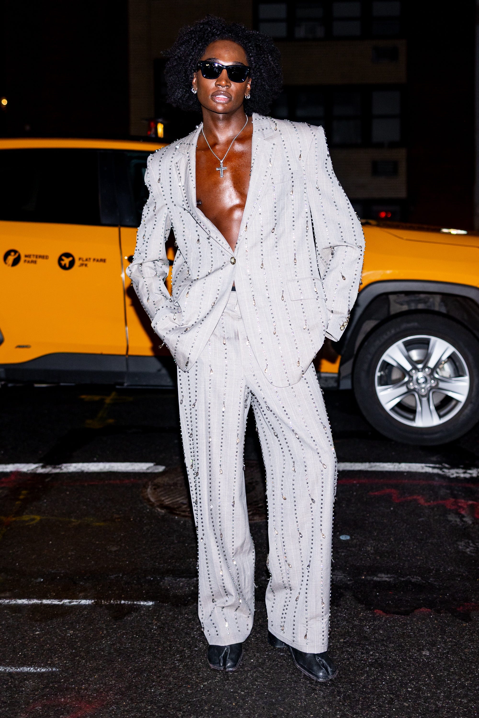 Ricky Thompson at a 2025 Met Gala after-party.