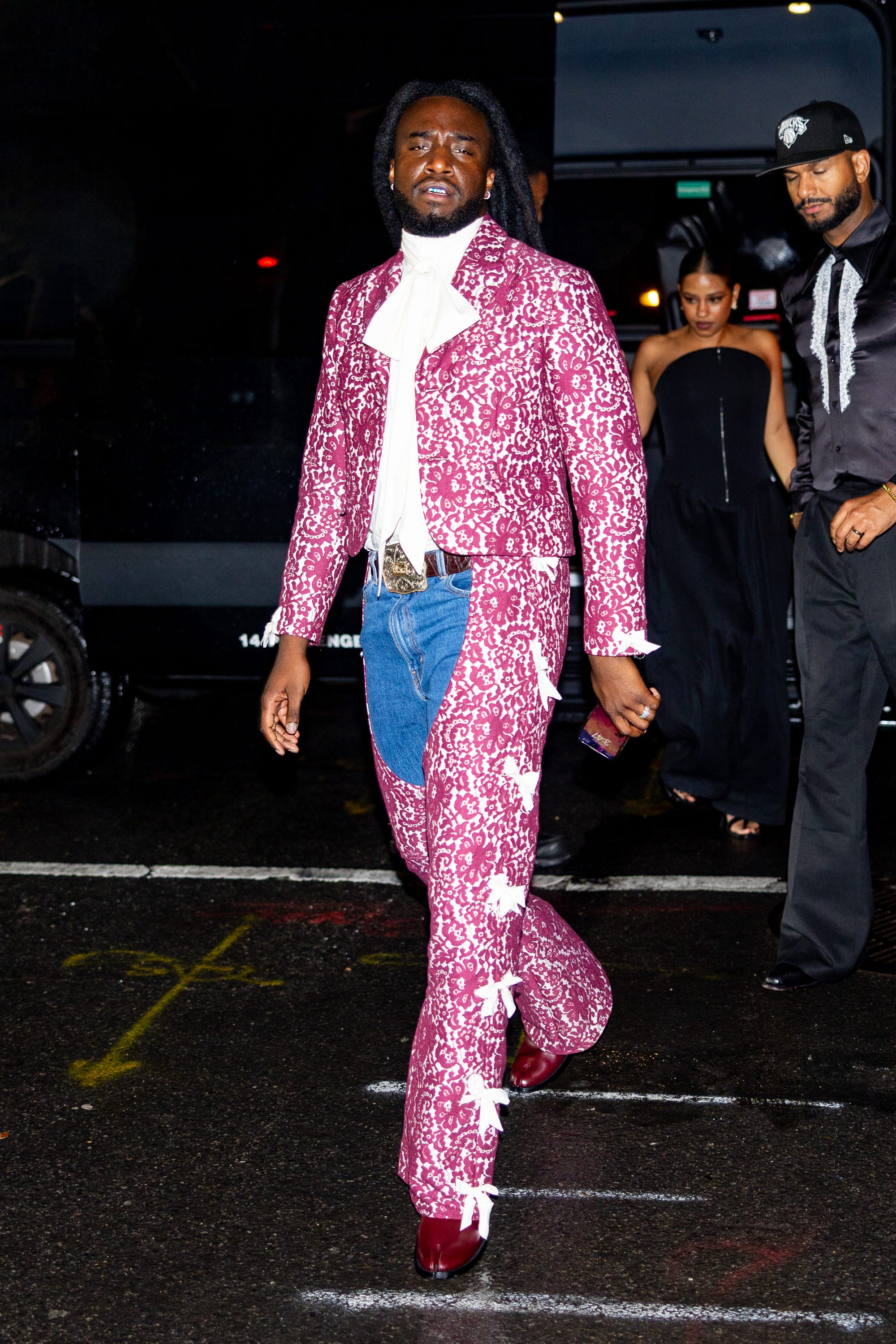 Shaboozey at a 2025 Met Gala after-party.