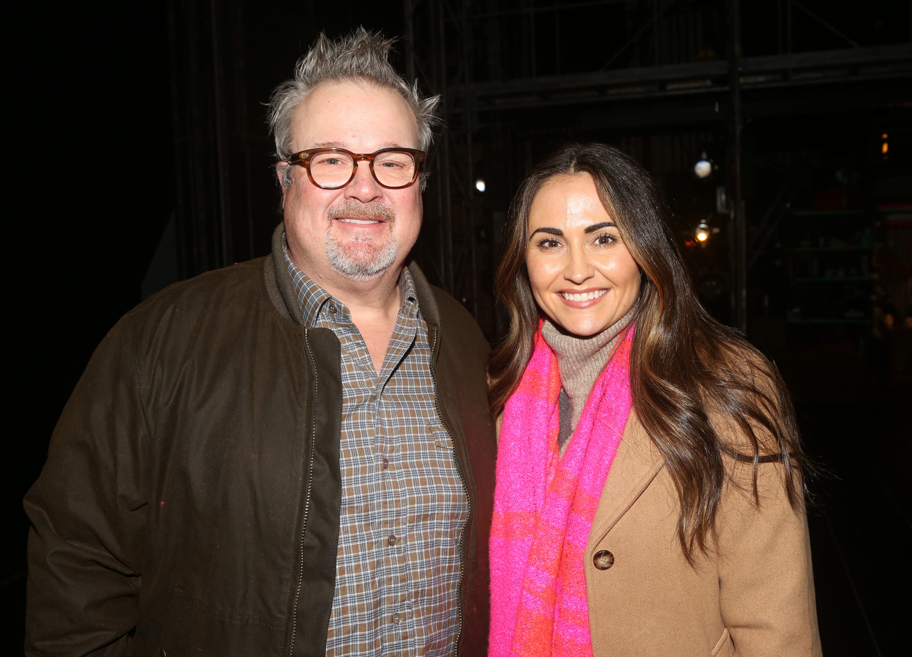 Eric Stonestreet and his fiancée Lindsay Schweizer.