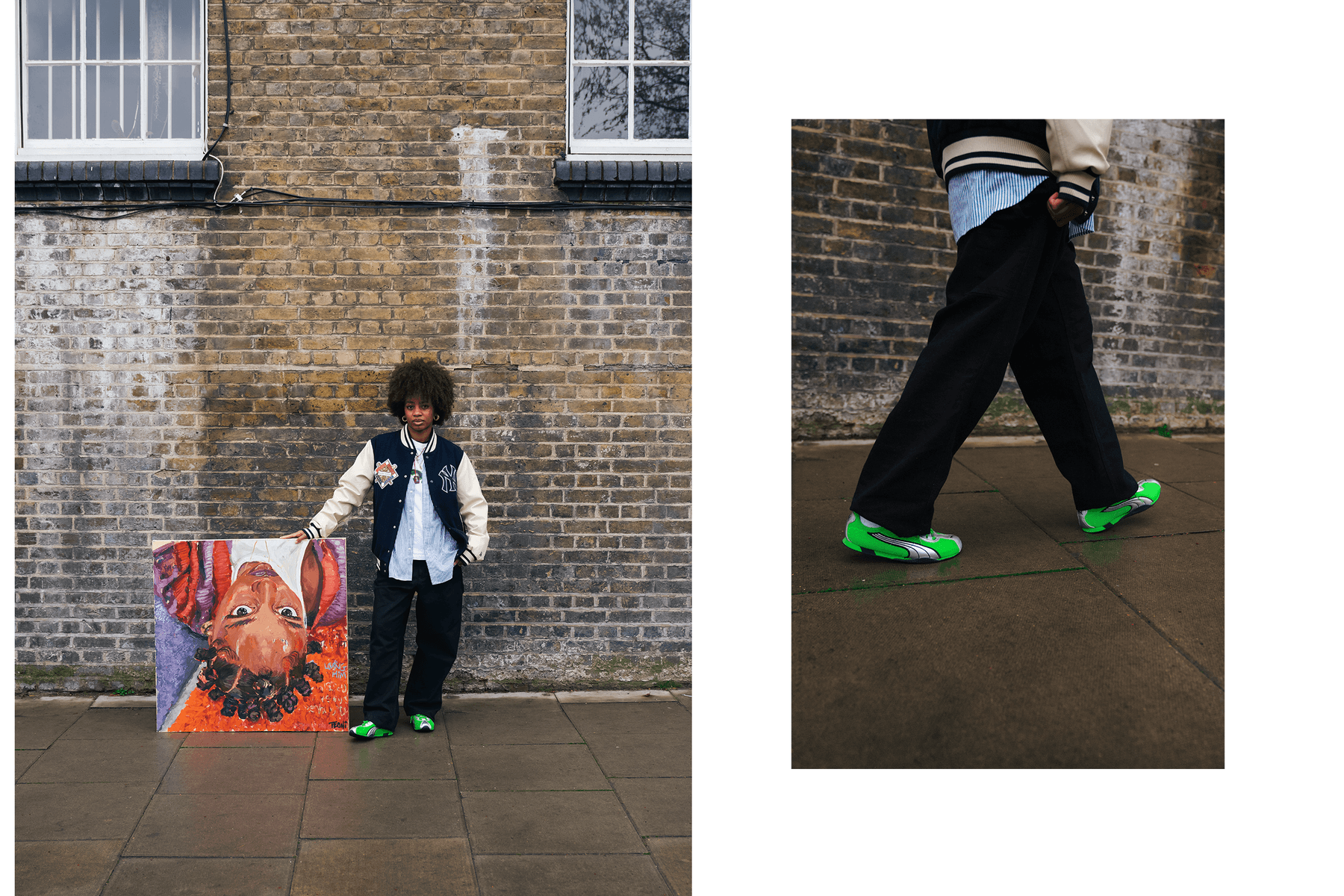 Streetsnaps Teoni Hinds PUMA H-Street london jamaica interview photography franchise uk sneakers sneaker footwear style varsity jacket slawn workshop community