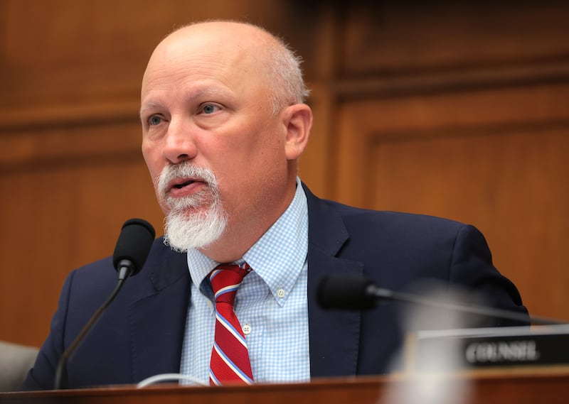 Rep. Chip Roy introduced a bipartisan bill to prevent serving lawmakers from trading in stocks in January with Democratic Party Rep. Seth Magaziner.