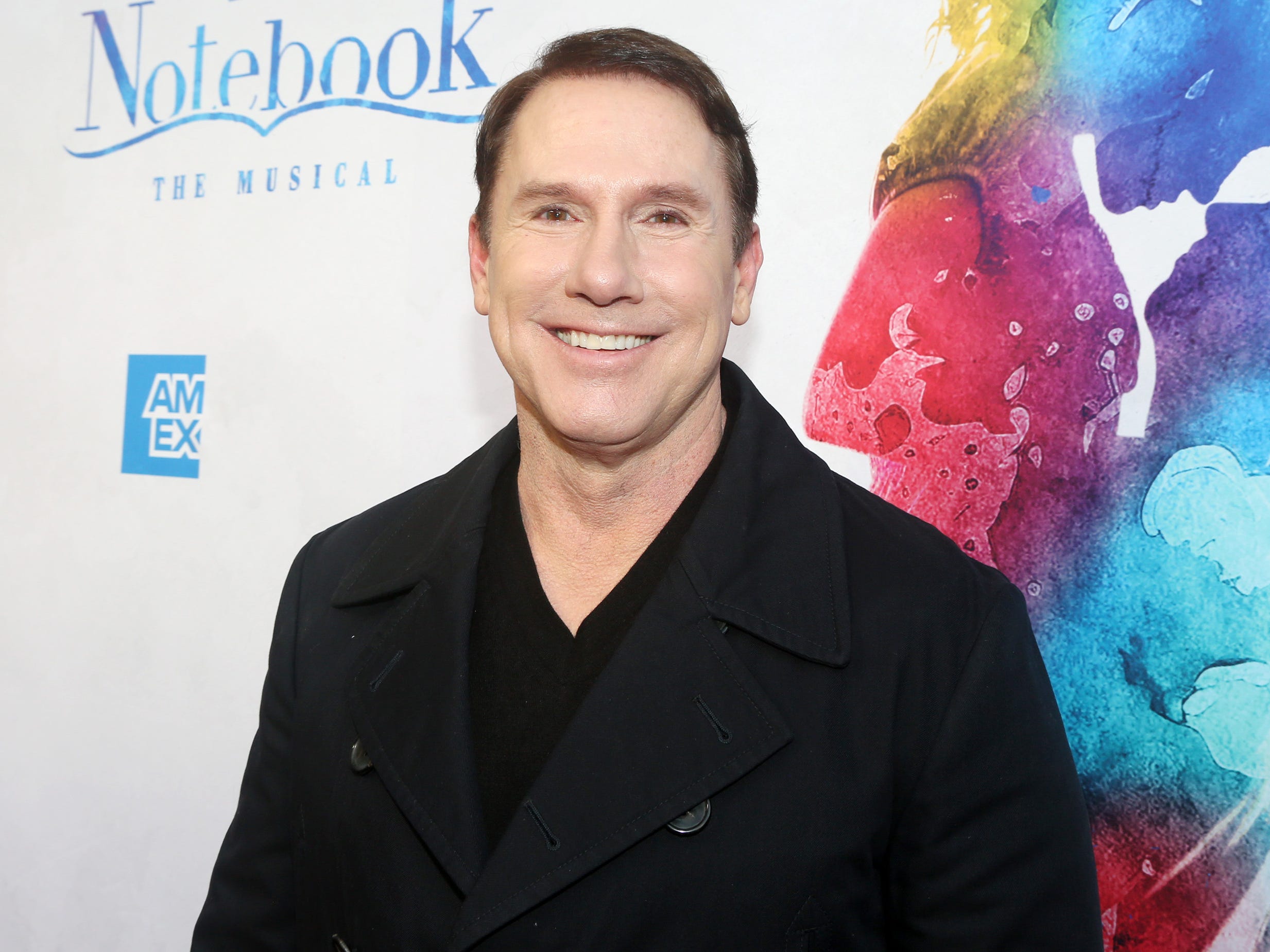 Nicholas Sparks poses at the opening night of the new musical based on the film "The Notebook" on Broadway at The Gerald Schoenfeld Theatre on March 14, 2024