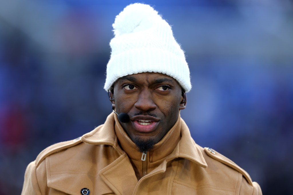 Robert Griffin III at January 2024 NFL game