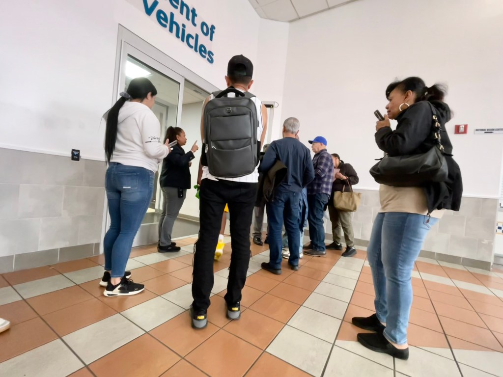DMV at Atlantic Terminal Mall.