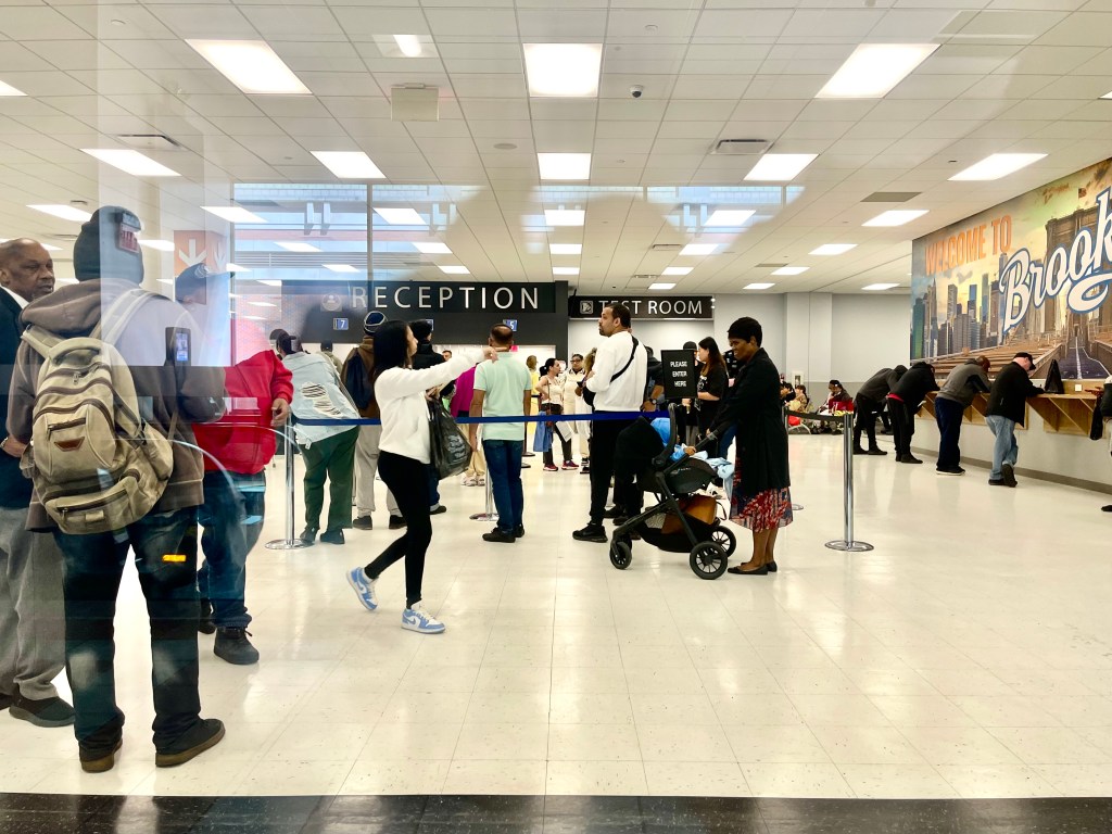 DMV at Atlantic Terminal Mall.