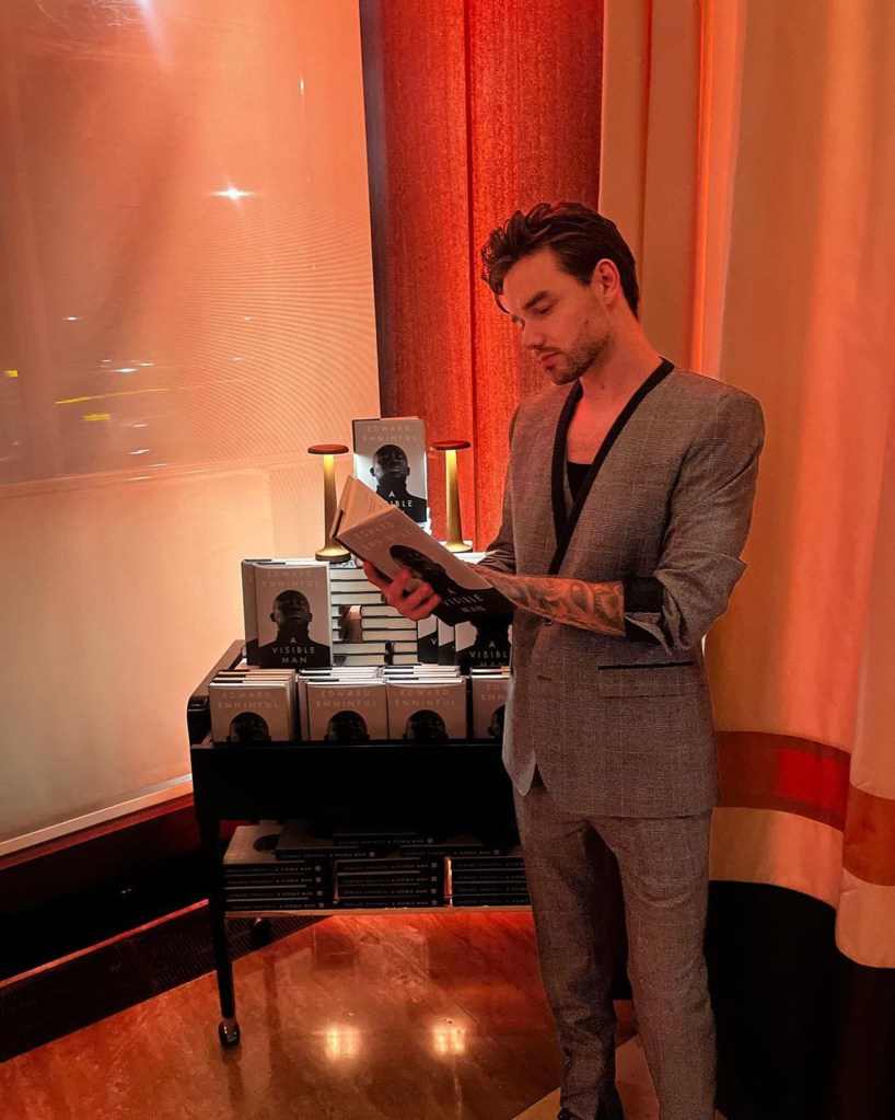 Liam Payne poses for a photo.