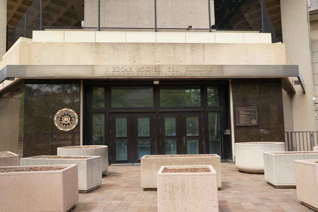 A general view of the J. Edgar Hoover FBI Building or FBI Headquarters in Washington D.C.