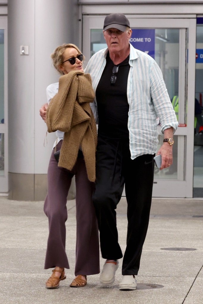  David Hasselhoff is spotted in a wheelchair at LAX.