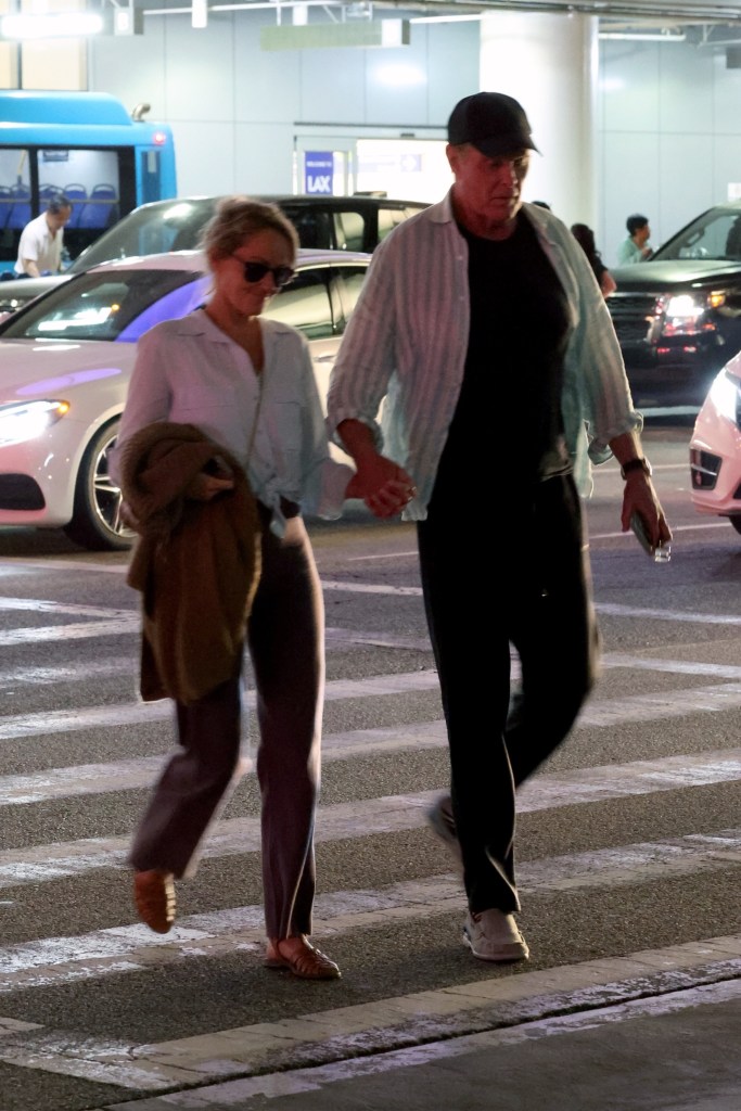  David Hasselhoff is spotted in a wheelchair at LAX.