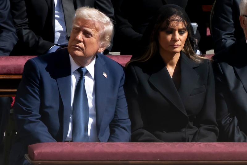 Donald and Melania Trump