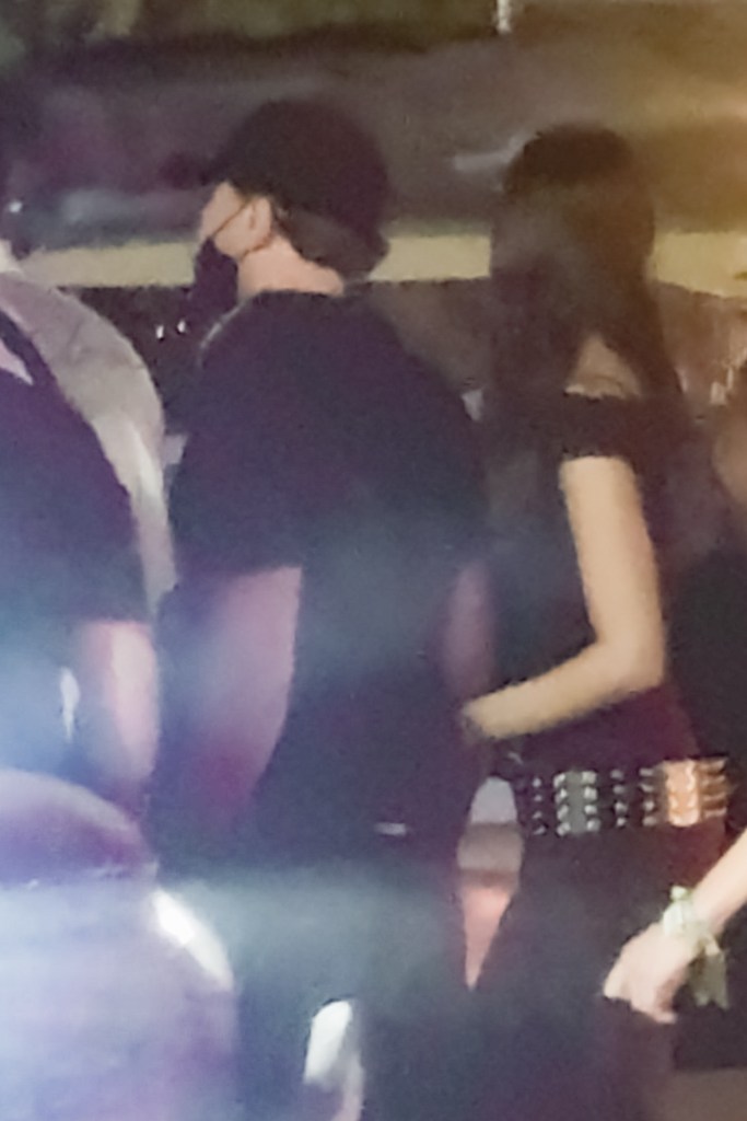 Leonardo DiCaprio and Vittoria Ceretti in Los Angeles in April 2025