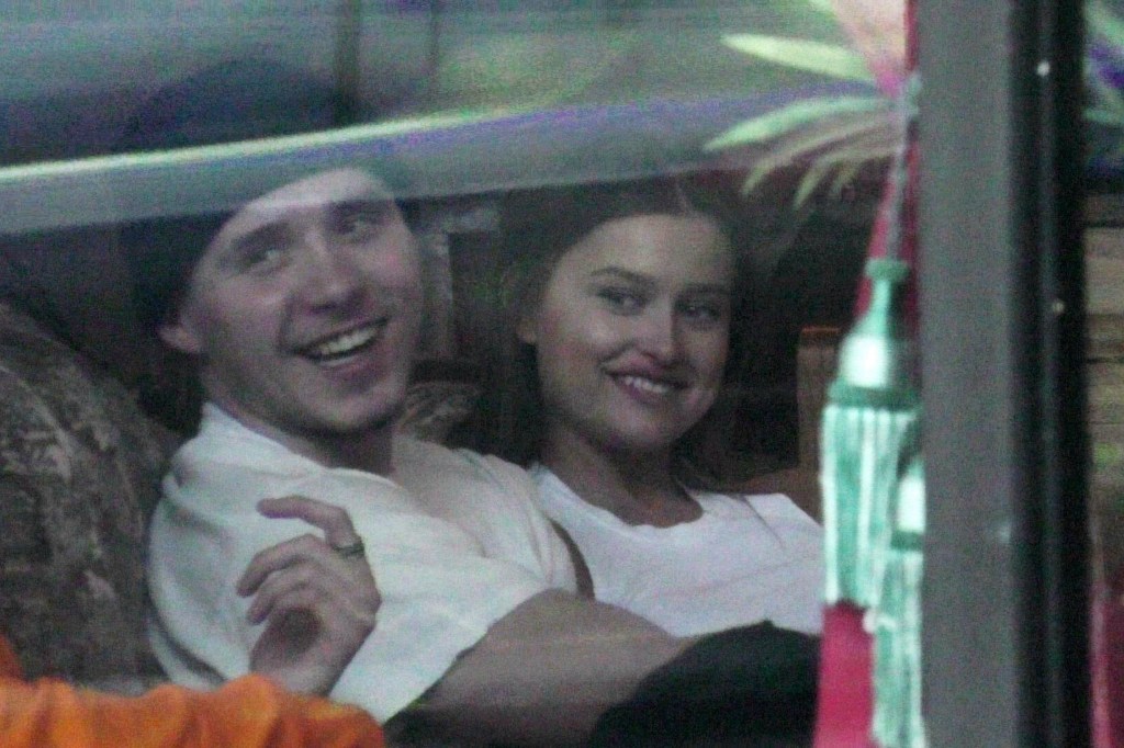 Lexi Wood and Brooklyn Beckham in 2018. 