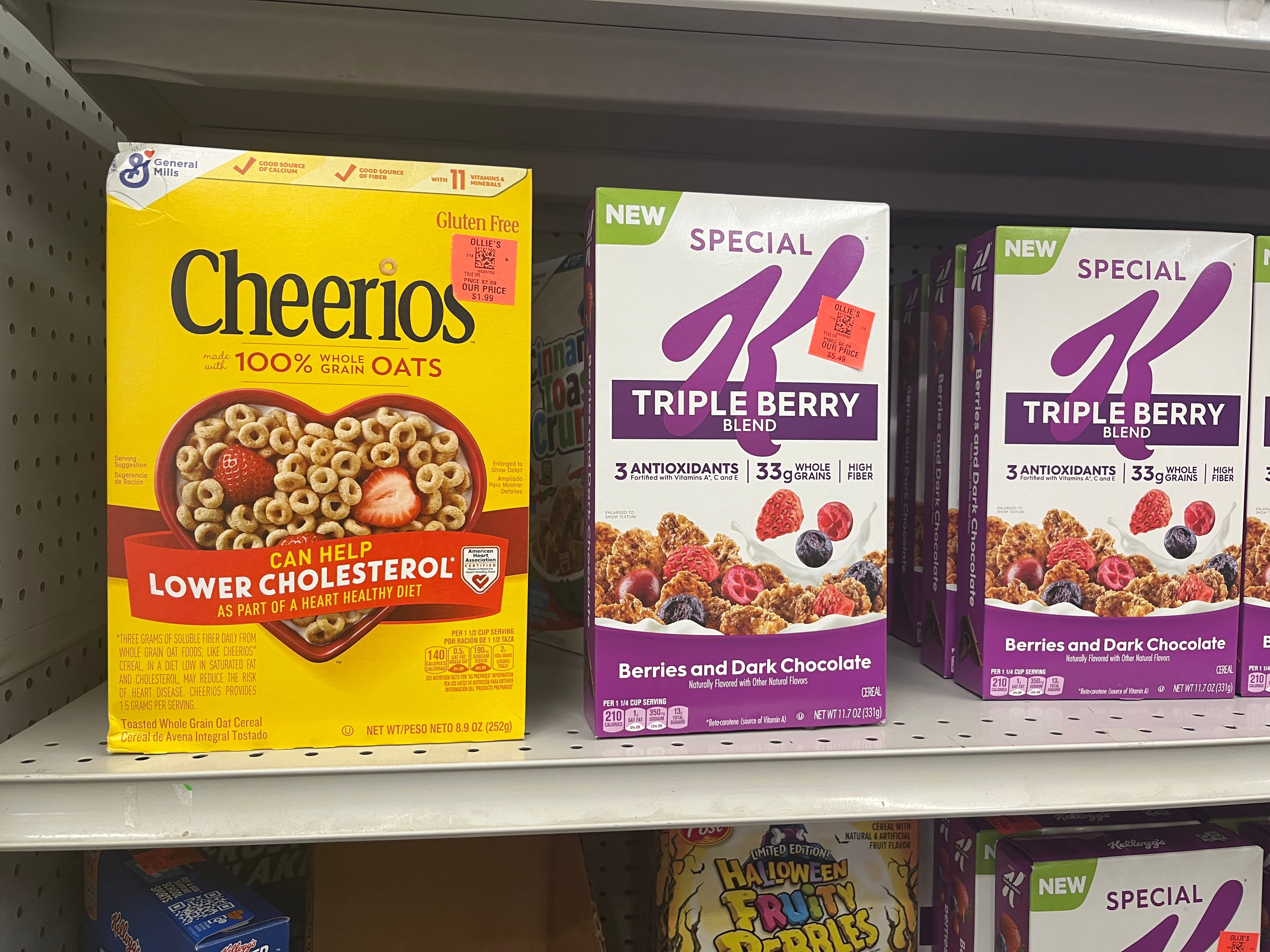 Cereal at Ollie's Bargain Outlet.