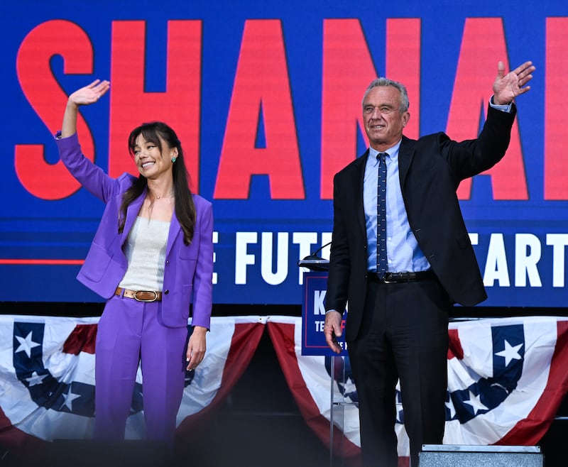 Nicole Shanahan and Robert F. Kennedy Jr.