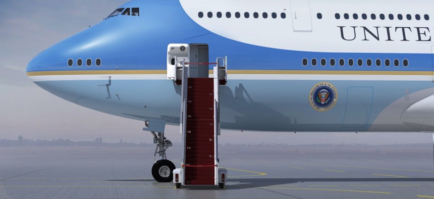 Artist's conception of the VC-25B in livery selected in 2023.