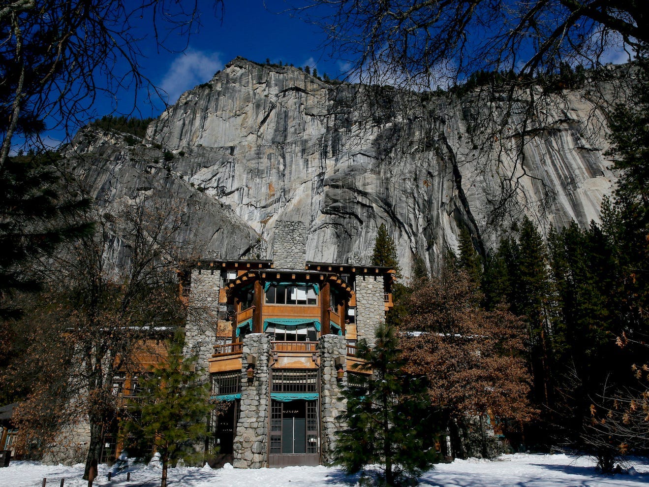 The Ahwahnee in Yosemite National Park in California.
