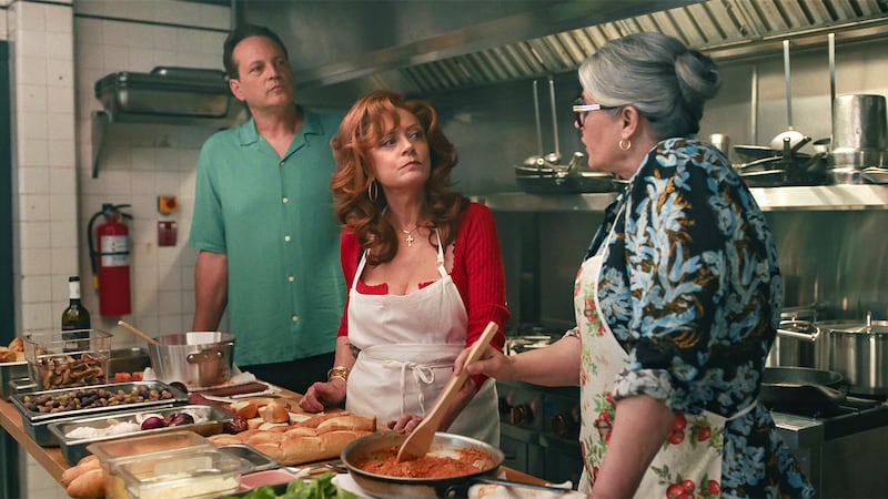 Vince Vaughn, Susan Sarandon and Lorraine Bracco.