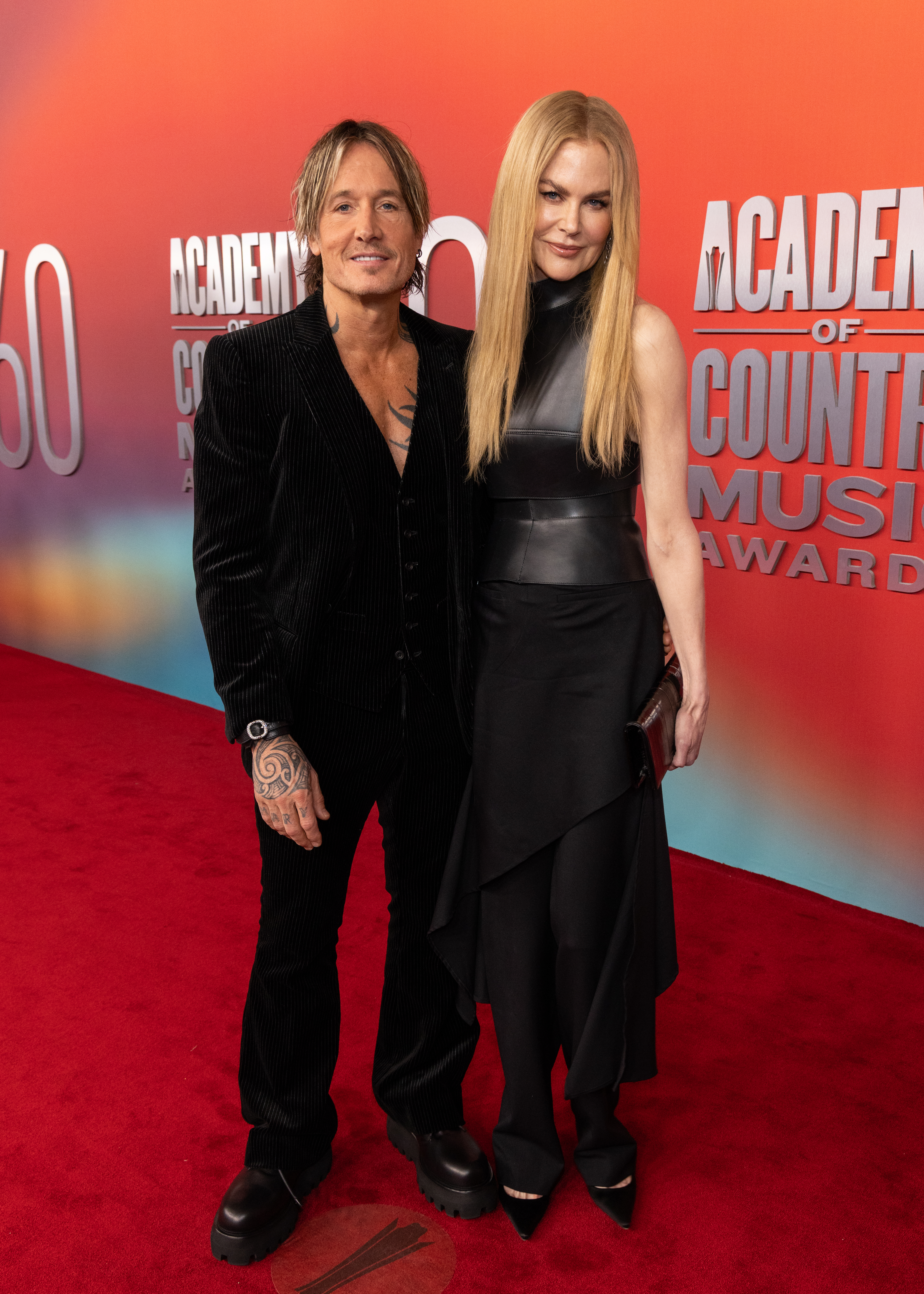 Nicole Kidman and Keith Urban at the ACMs. 