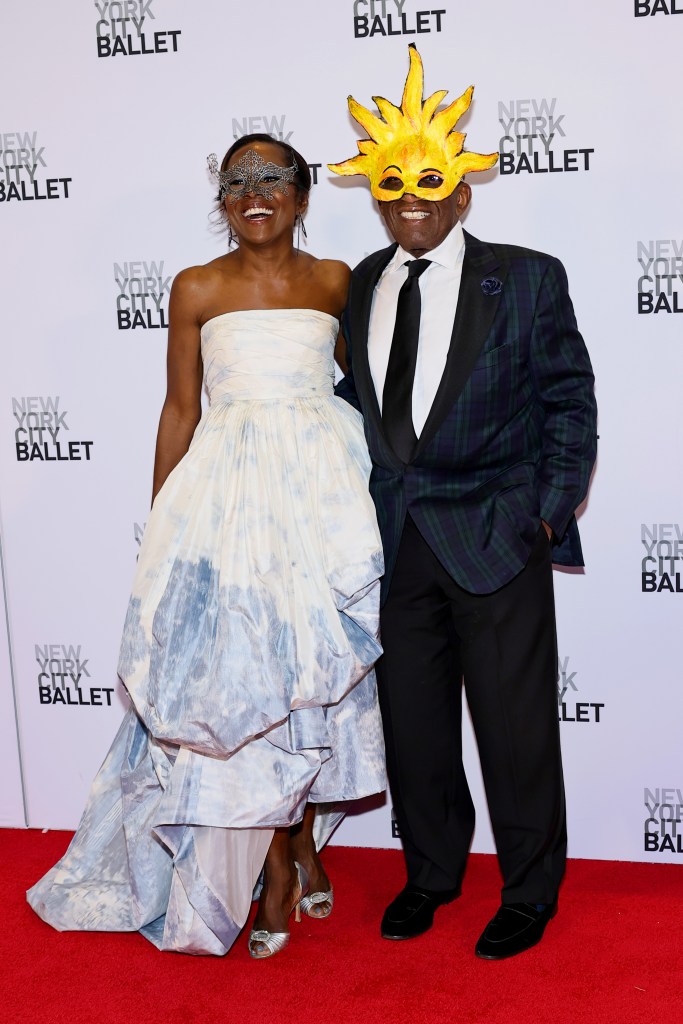 Deborah Roberts and Al Roker attend the New York City Ballet 2025 Spring Gala 