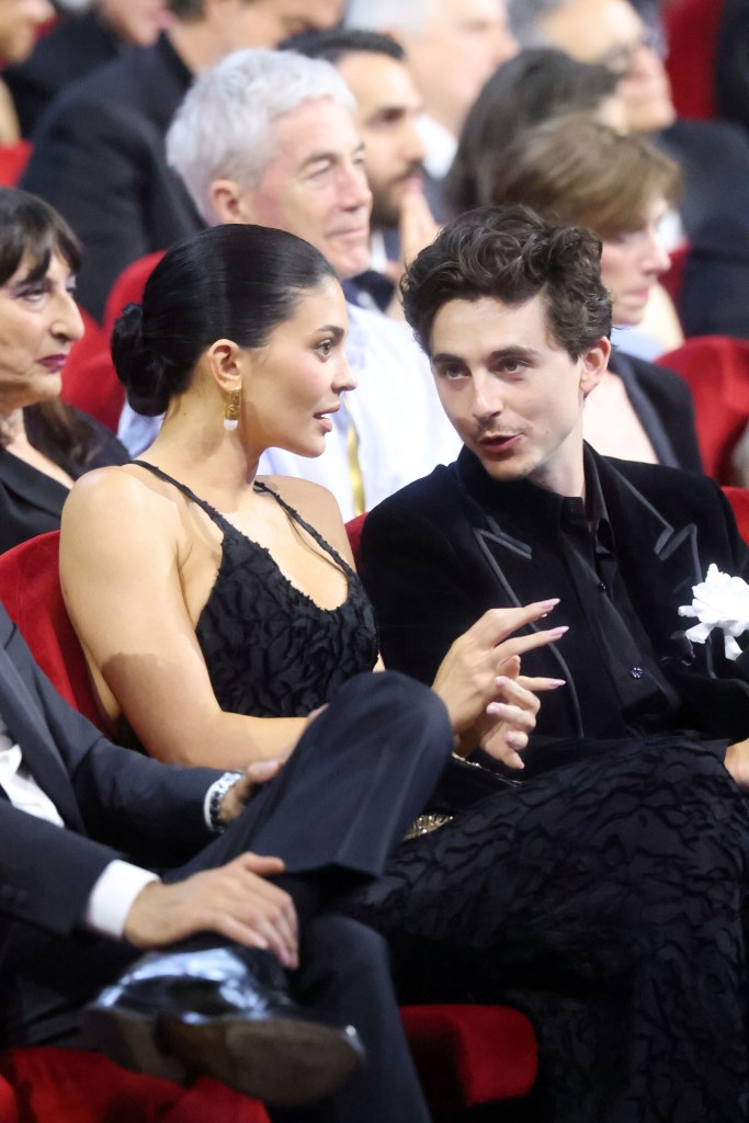 Kylie Jenner and Timothée Chalamet