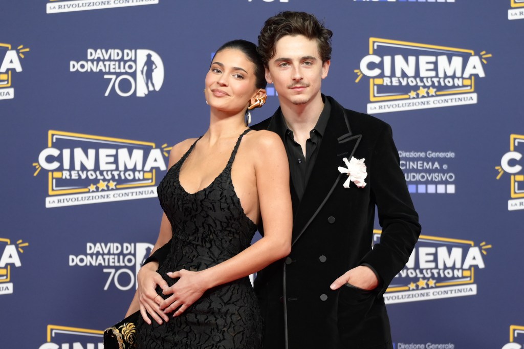 Kylie Jenner and Timothée Chalamet