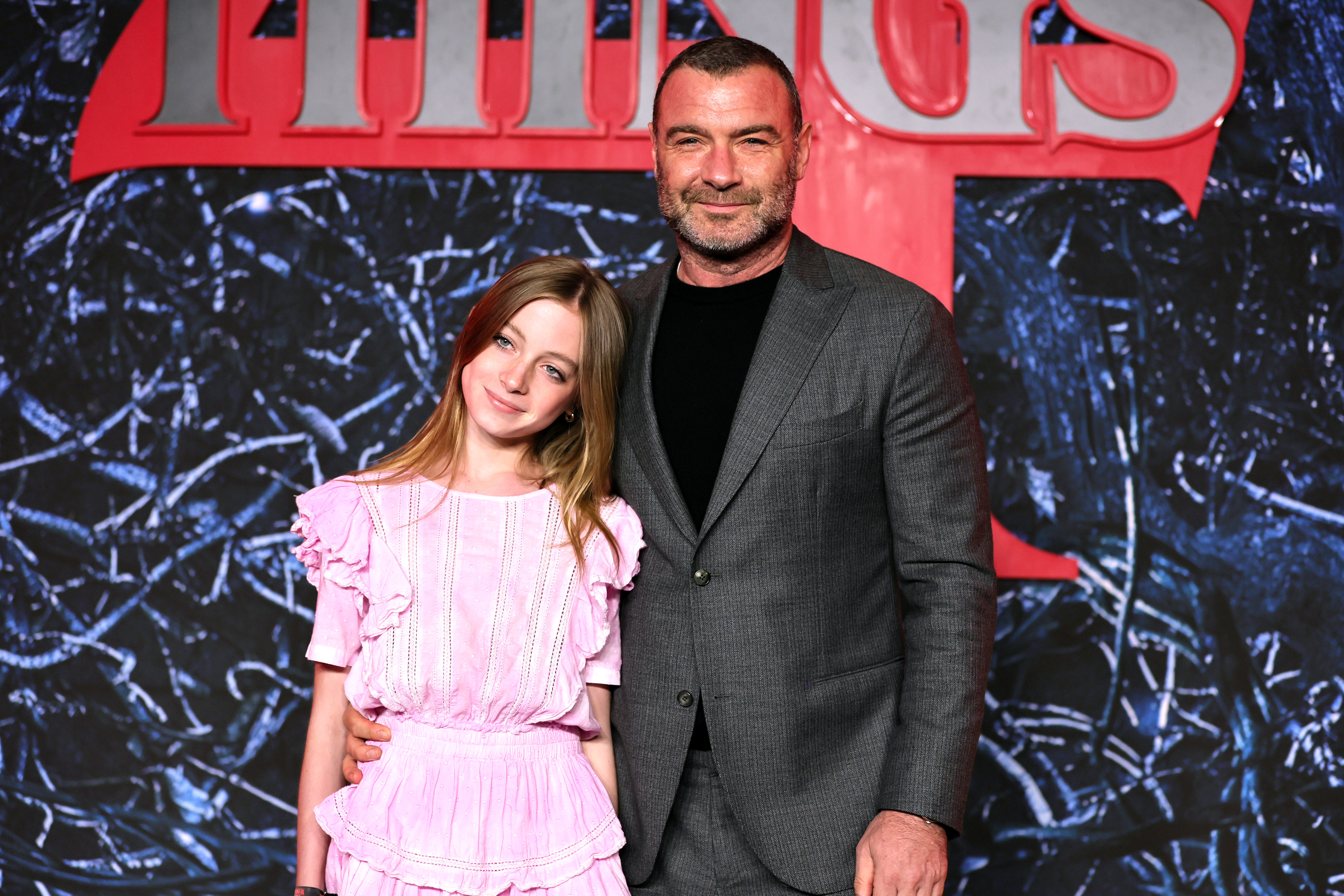 Kai Schreiber and Liev Schreiber in New York in May 2022