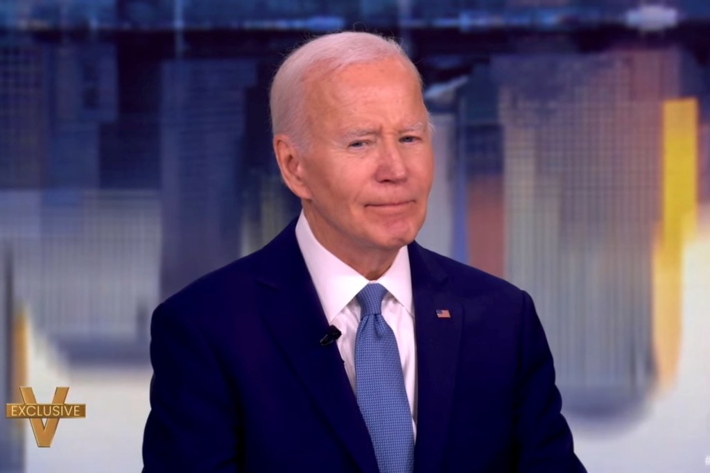 Former President Joe Biden and First Lady Dr. Jill Biden appear for their first public interview since leaving office on ABC's The View on May 8, 2025